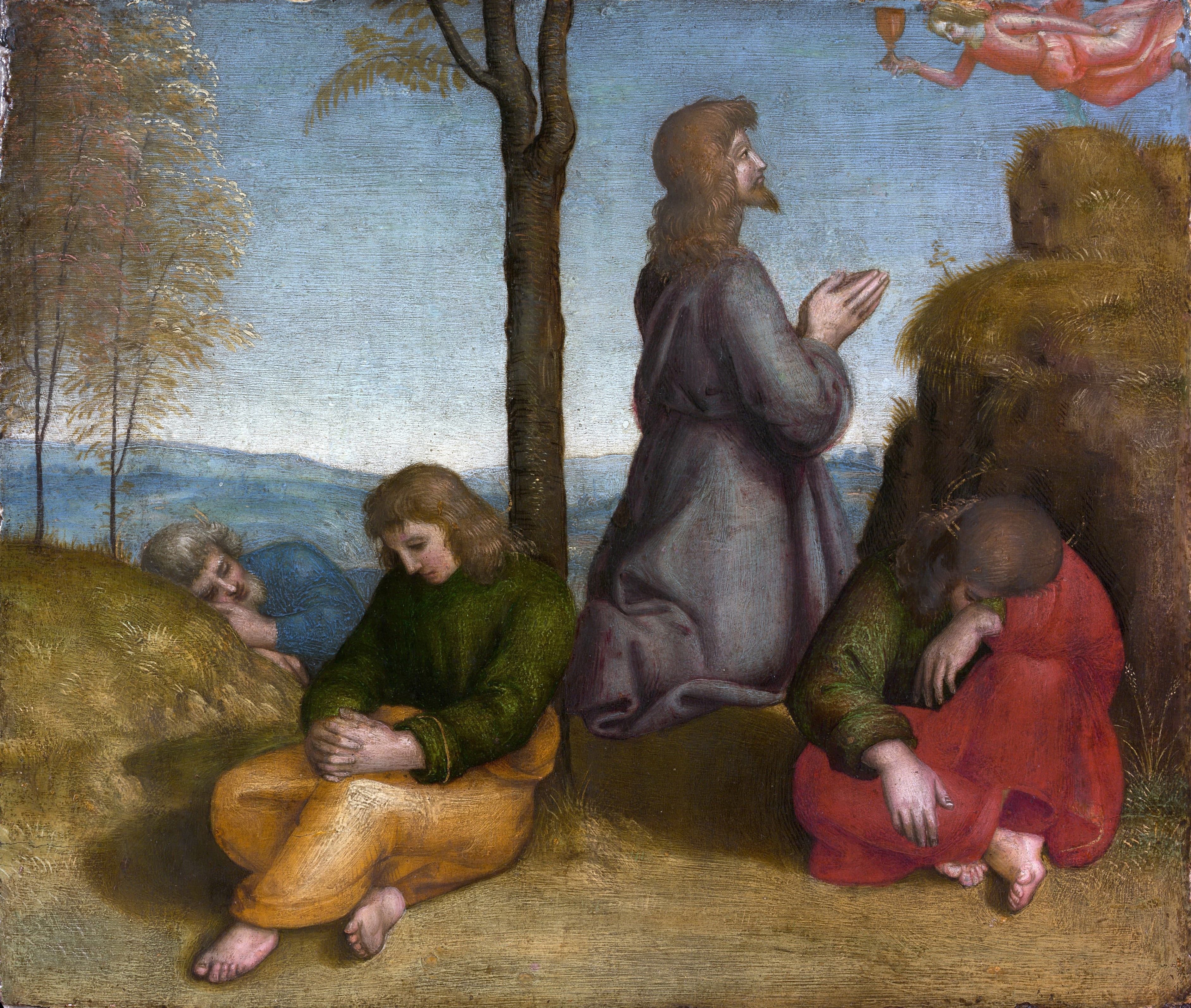 《以撒献祭》（The Sacrifice of Isaac）｜拉斐尔 Raphael｜约1513–1514