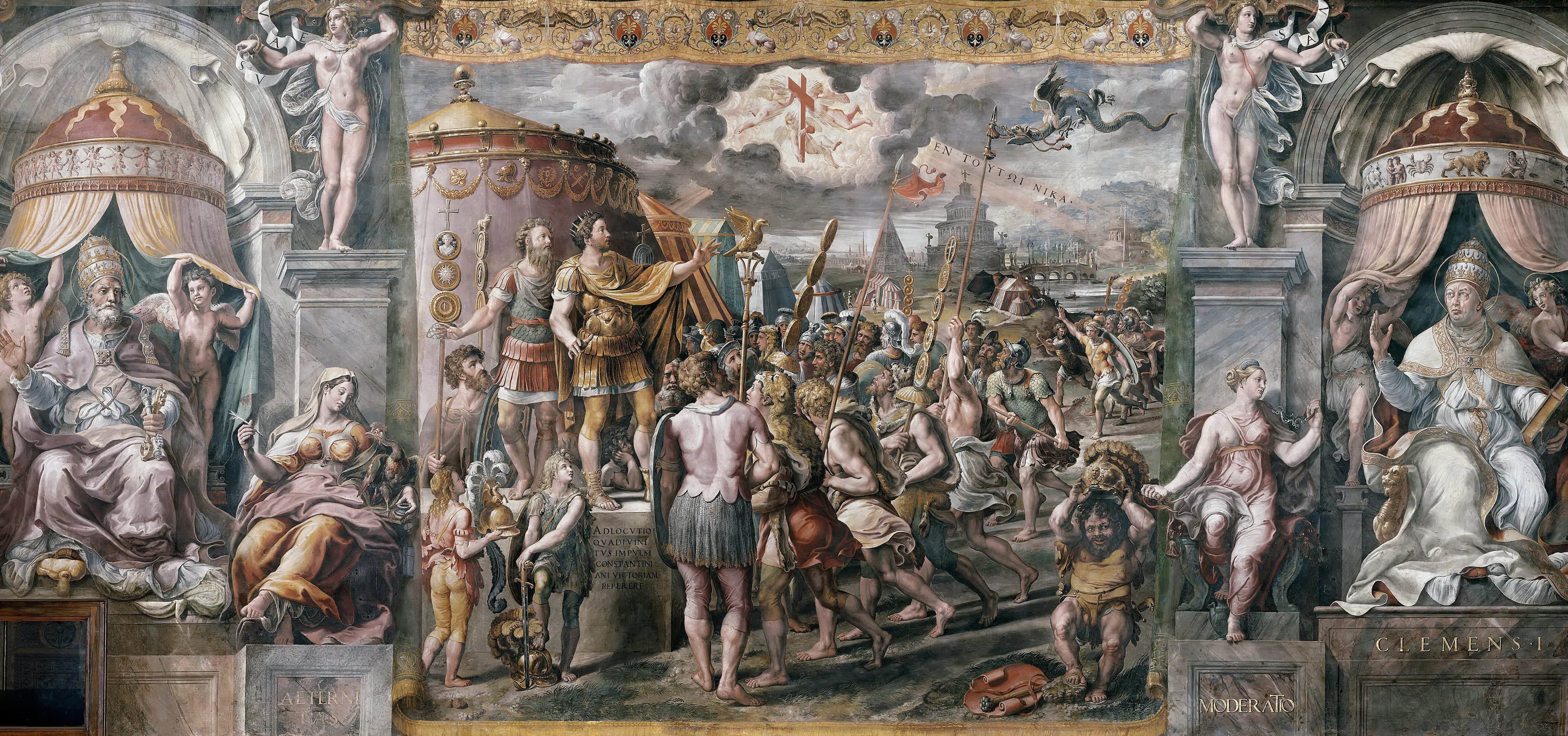 《十字架异象》（Vision of the Cross）｜拉斐尔 Raphael｜1520
