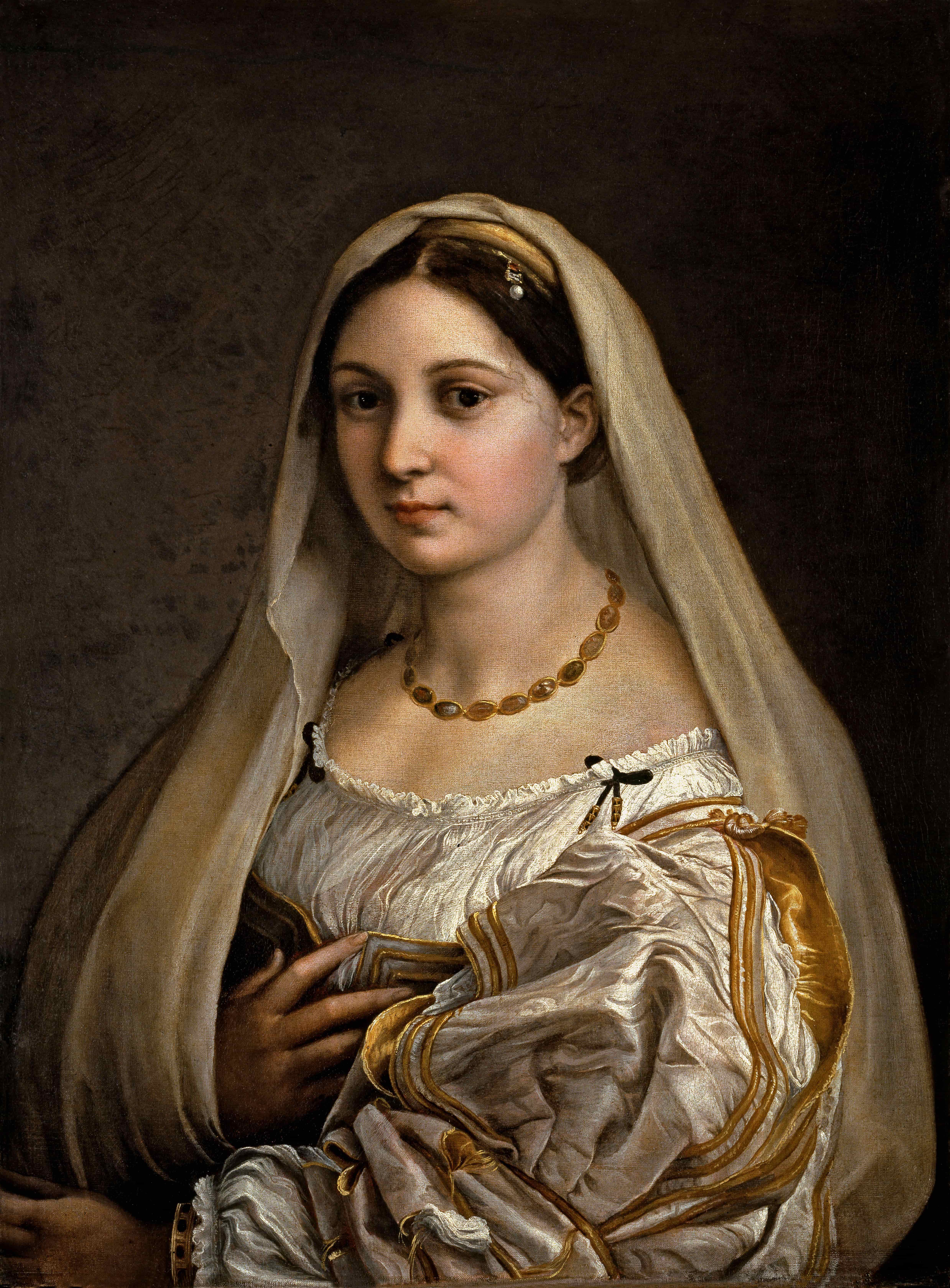 《戴面纱的女子》（The Veiled Woman, or La Donna Velata）｜拉斐尔 Raphael｜1516