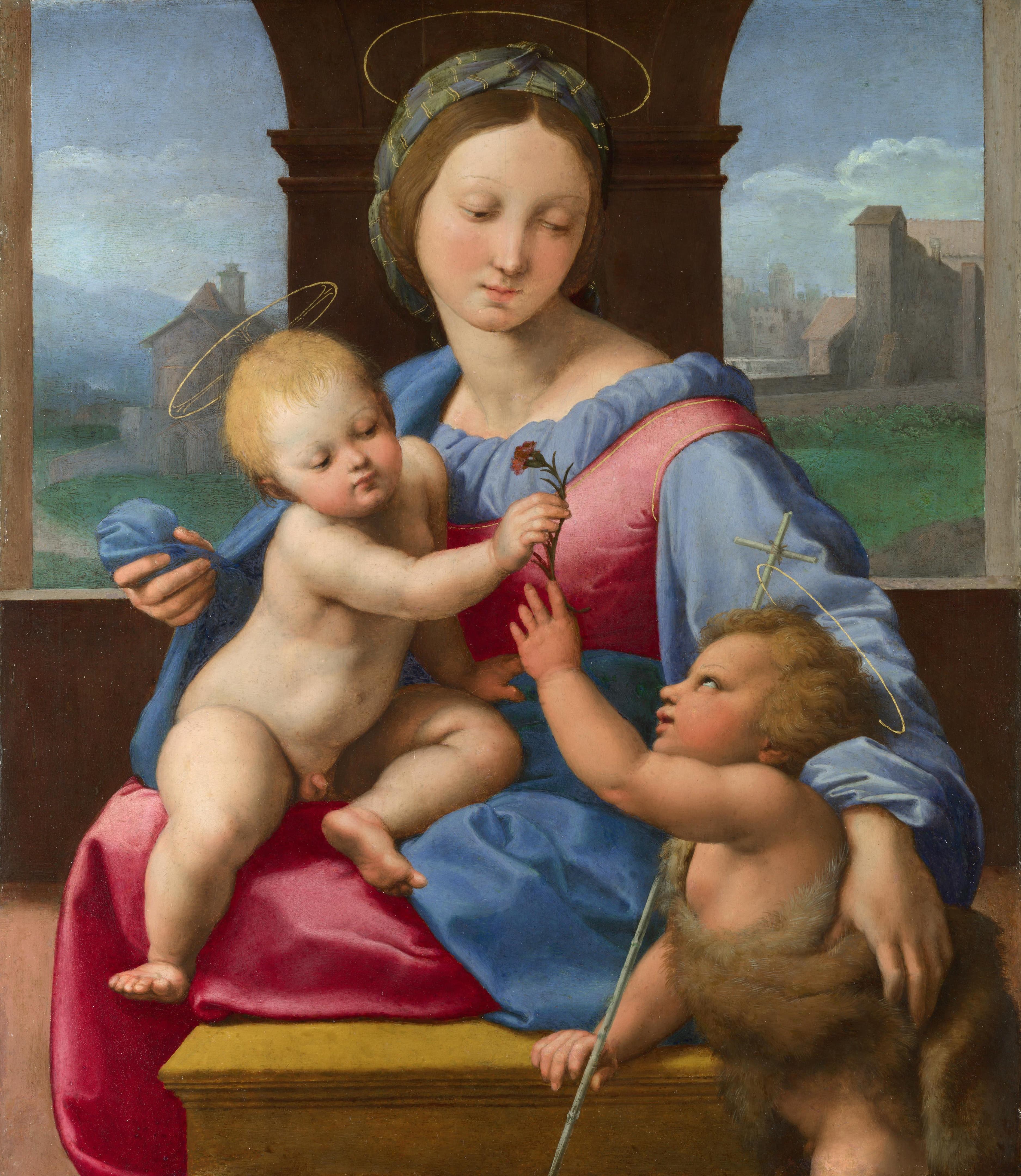 《阿尔多布兰迪尼圣母》（The Aldobrandini Madonna or The Garvagh Madonna）｜拉斐尔 Raphael｜1510