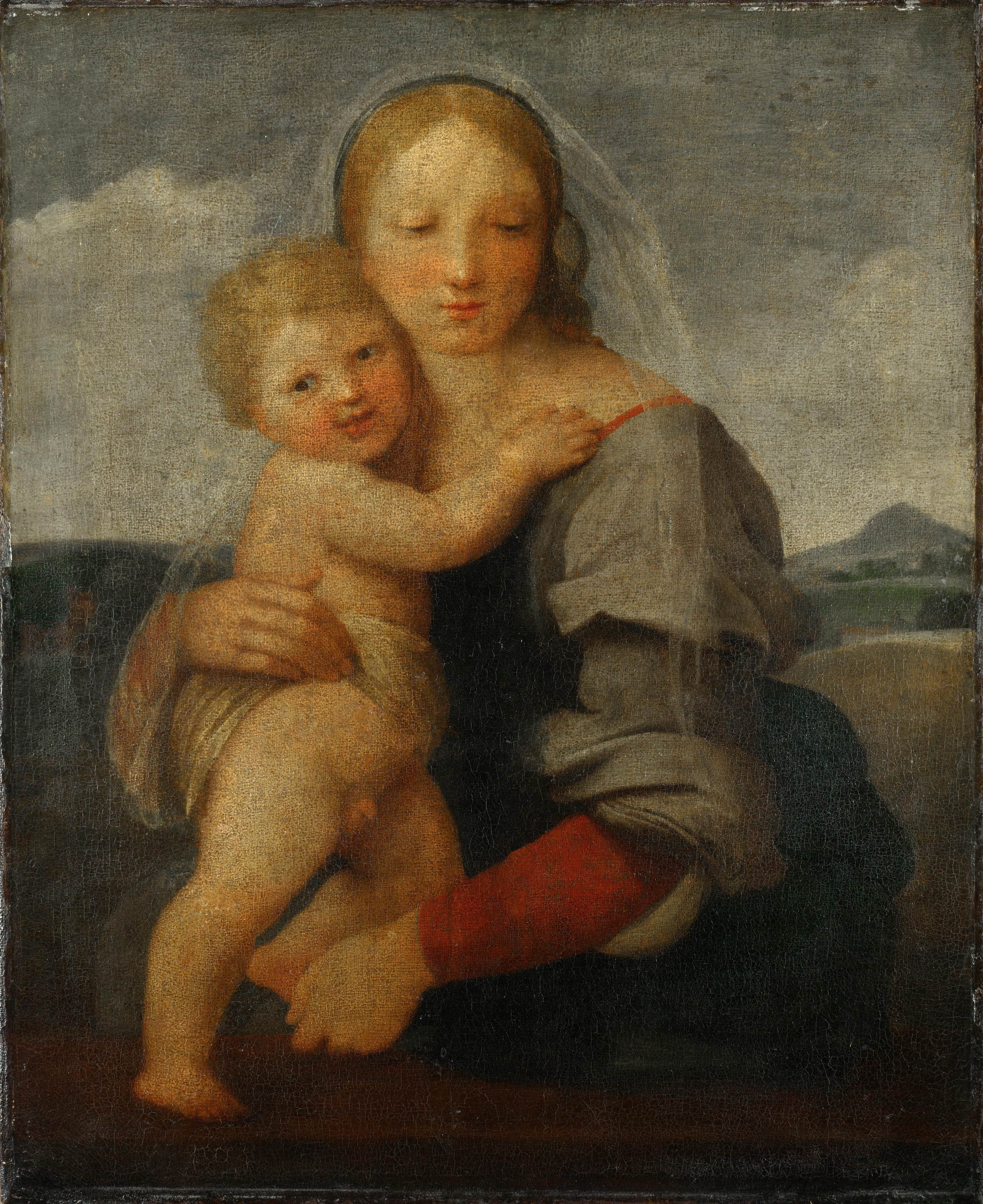 《圣母子》（Madonna and Child）｜拉斐尔 Raphael｜约1510–1515
