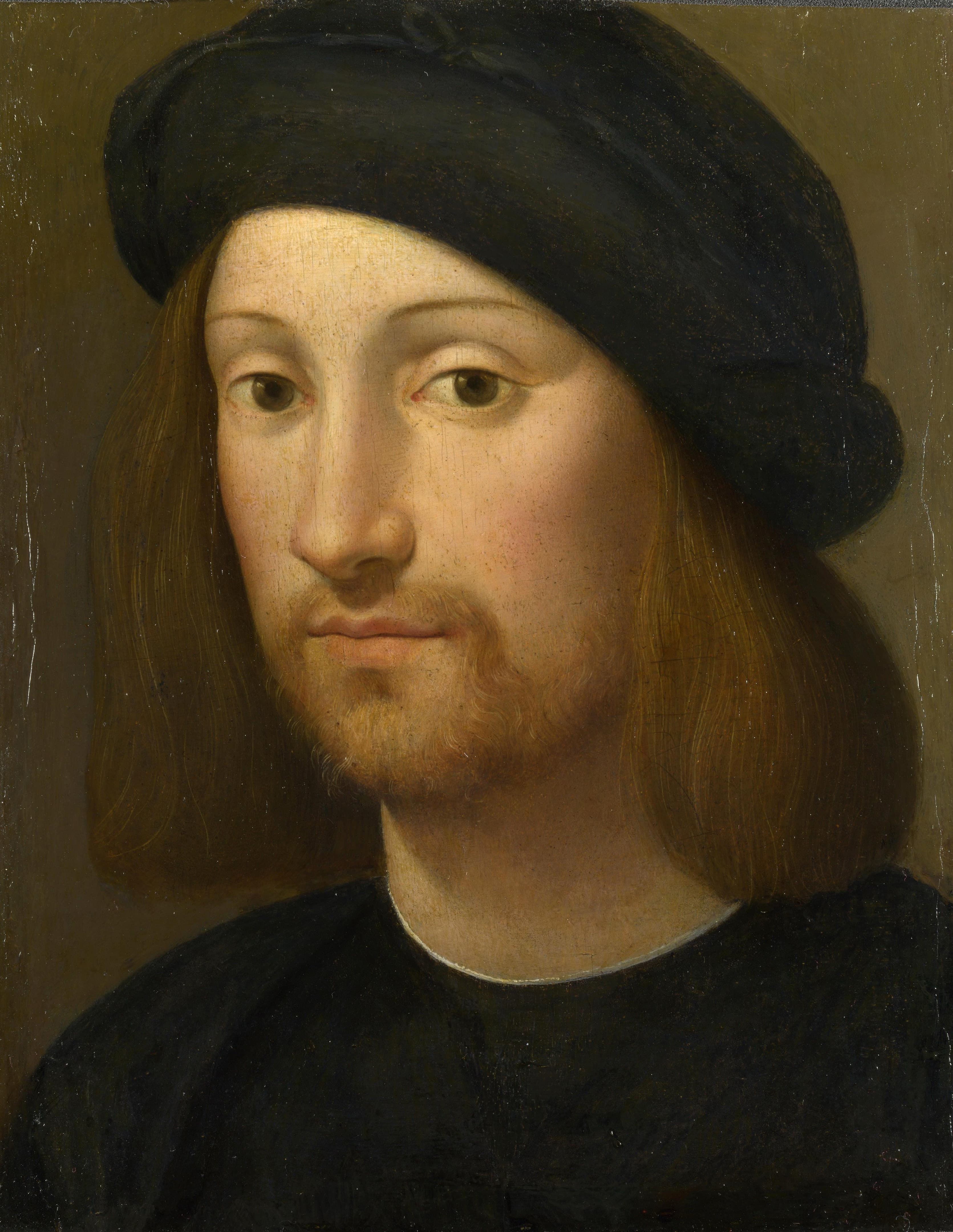 《男子肖像》（Portrait of a Man）｜拉斐尔 Raphael｜约1515