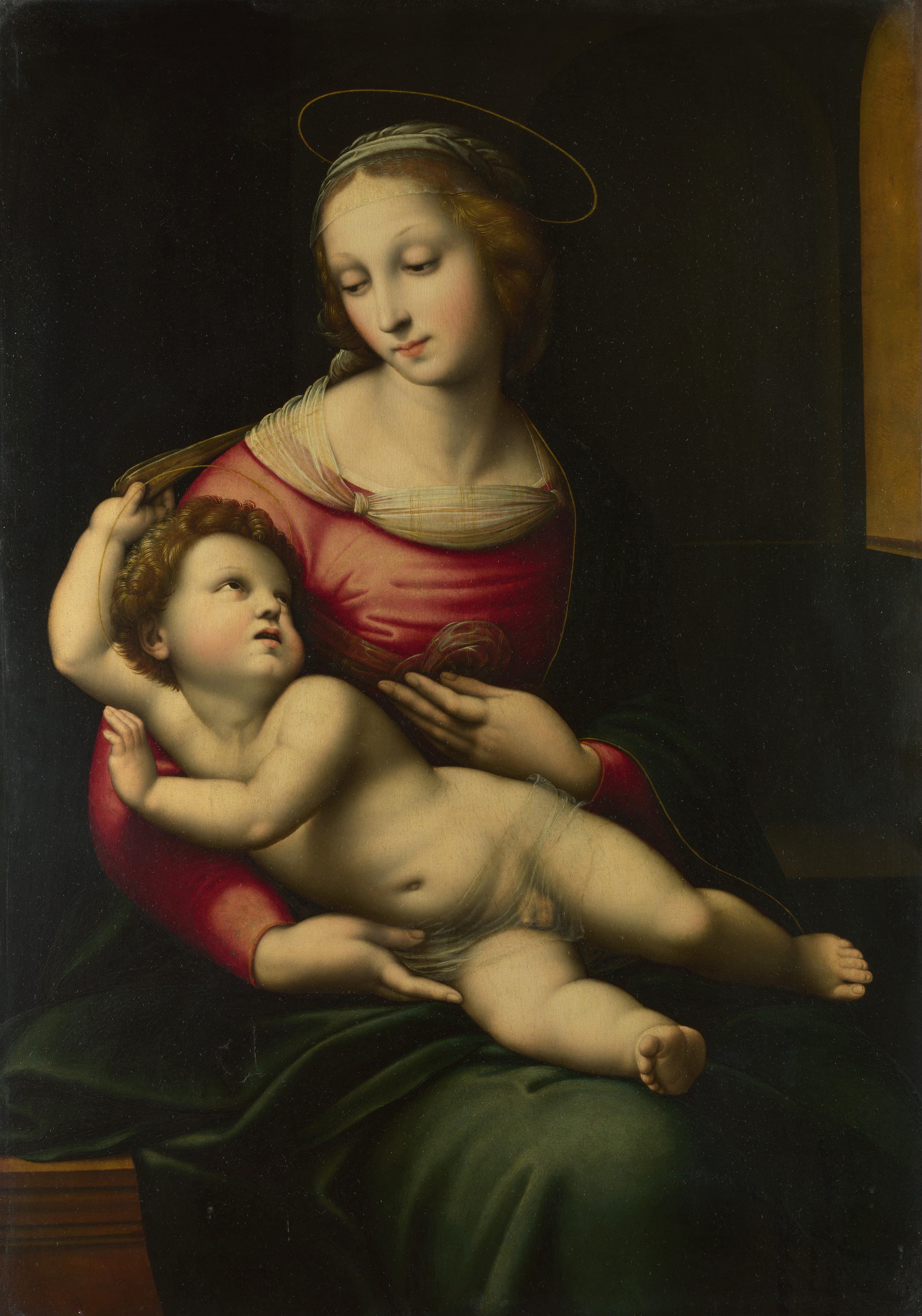 《布里奇沃特圣母》（Bridgewater Madonna）｜拉斐尔 Raphael｜约1507