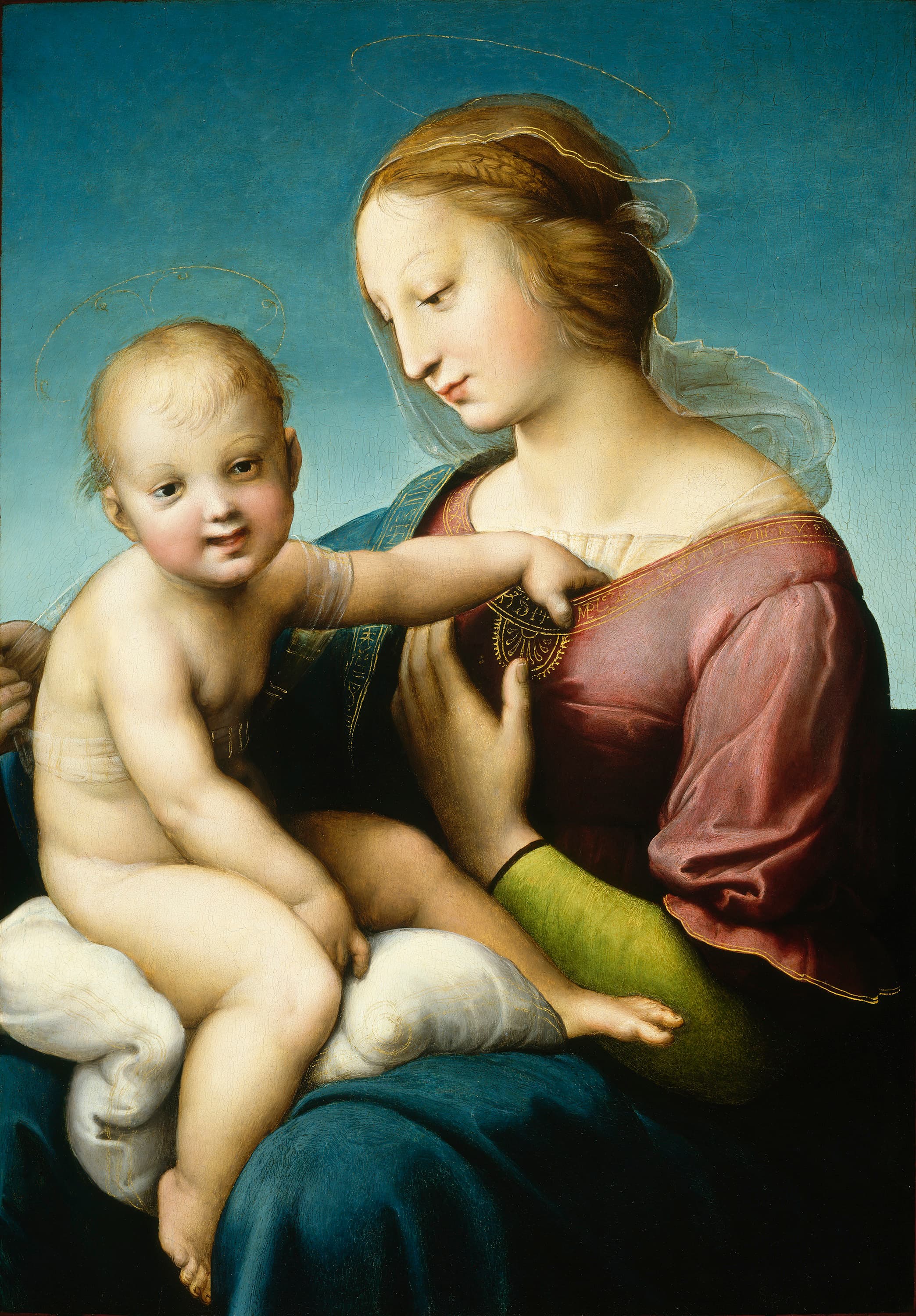 《尼科利尼-考珀圣母》（Niccolini-Cowper Madonna）｜拉斐尔 Raphael｜1508