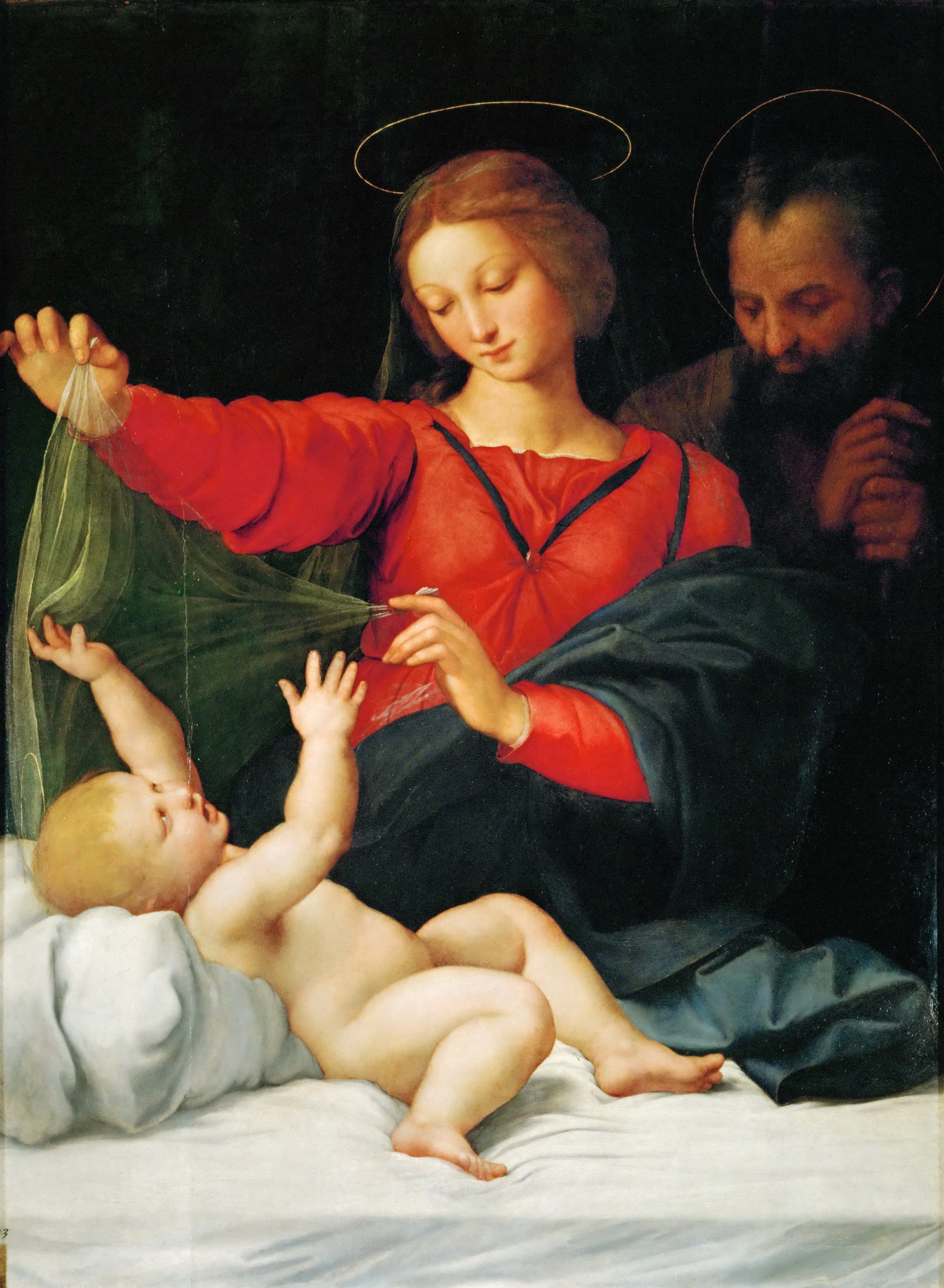 《洛雷托圣母》（The Madonna of Loreto）｜拉斐尔 Raphael｜1509