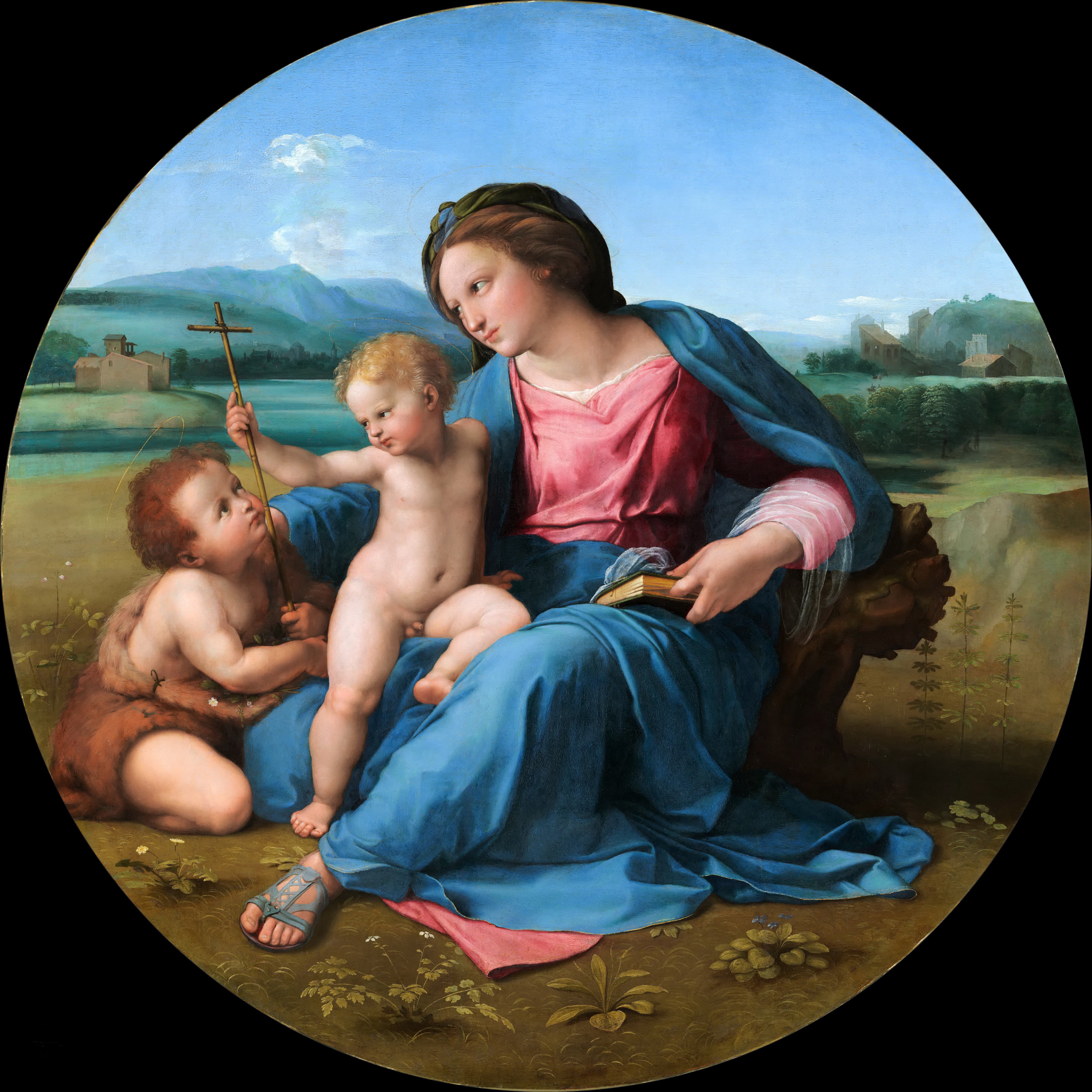 《阿尔巴圣母》（The Alba Madonna）｜拉斐尔 Raphael｜1511