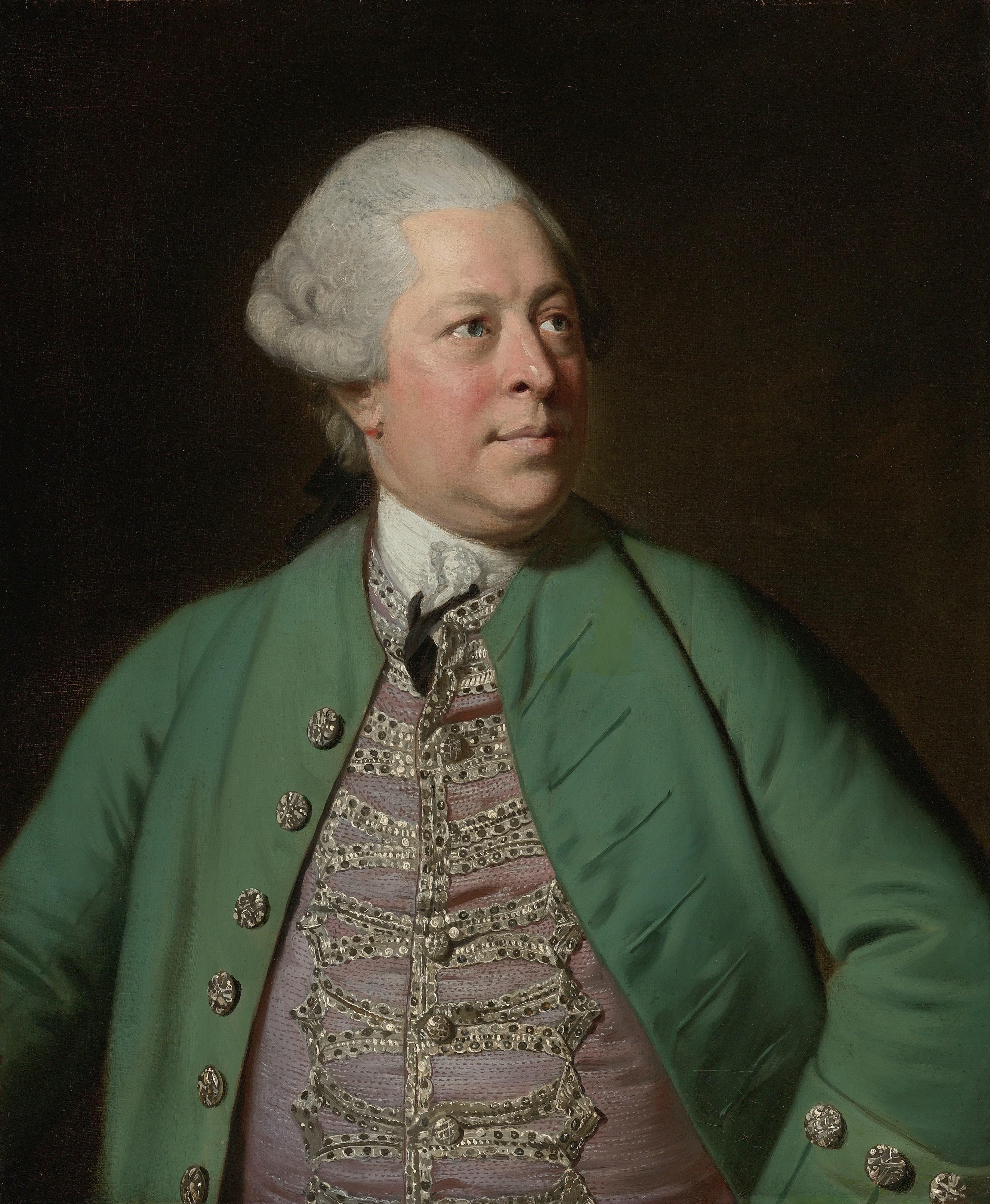 《爱德华·霍尔顿·克鲁滕登的肖像》（Portrait of Edward Holden Cruttenden）｜约书亚·雷诺兹爵士 Sir Joshua Reynolds｜不明