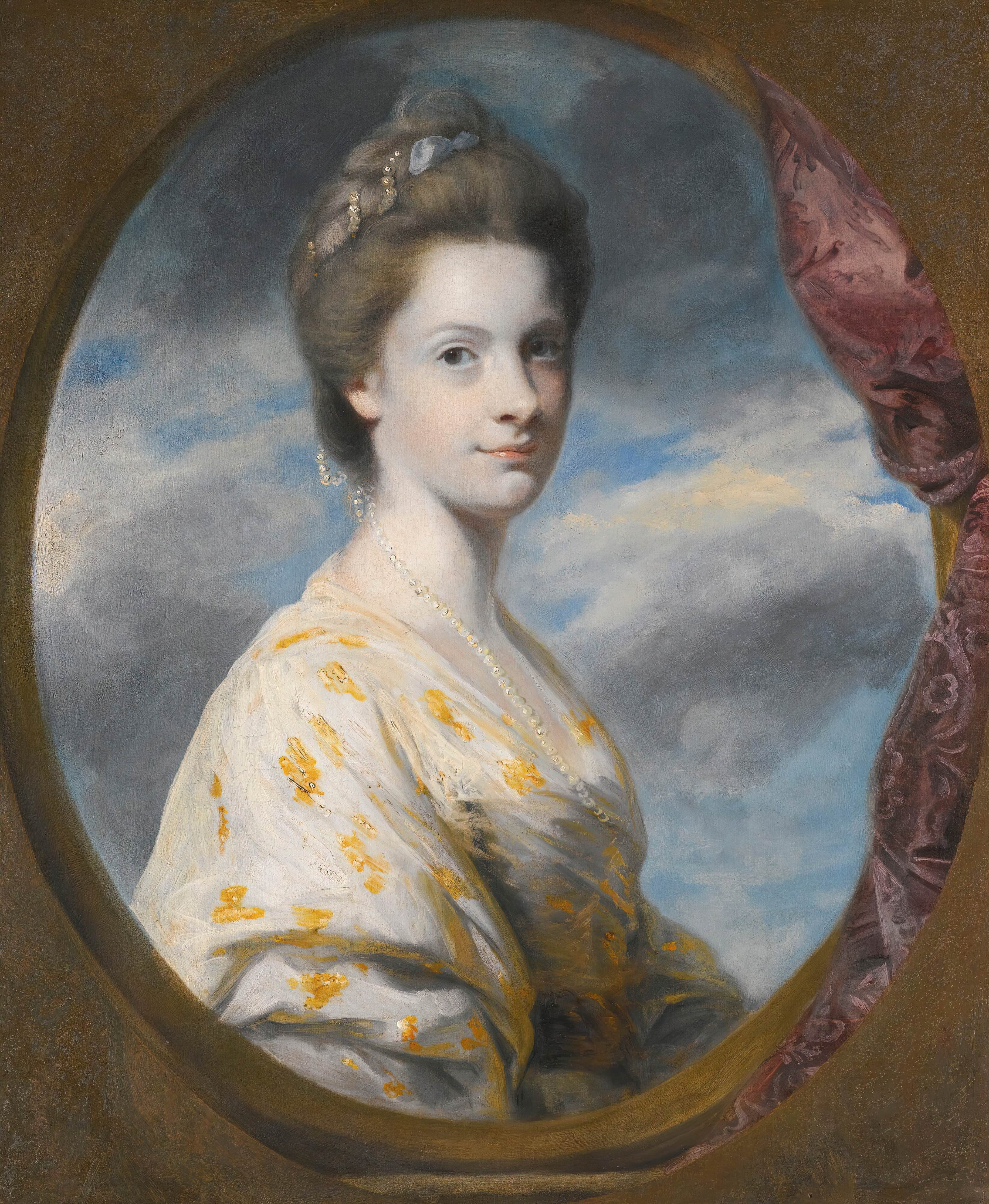 《索菲亚肖像，爱德华·索斯韦尔夫人，后来的德克利福德夫人》（Portrait Of Sophia, Mrs Edward Southwell, Later Lady De Clifford）｜约书亚·雷诺兹爵士 Sir Joshua Reynolds｜不明