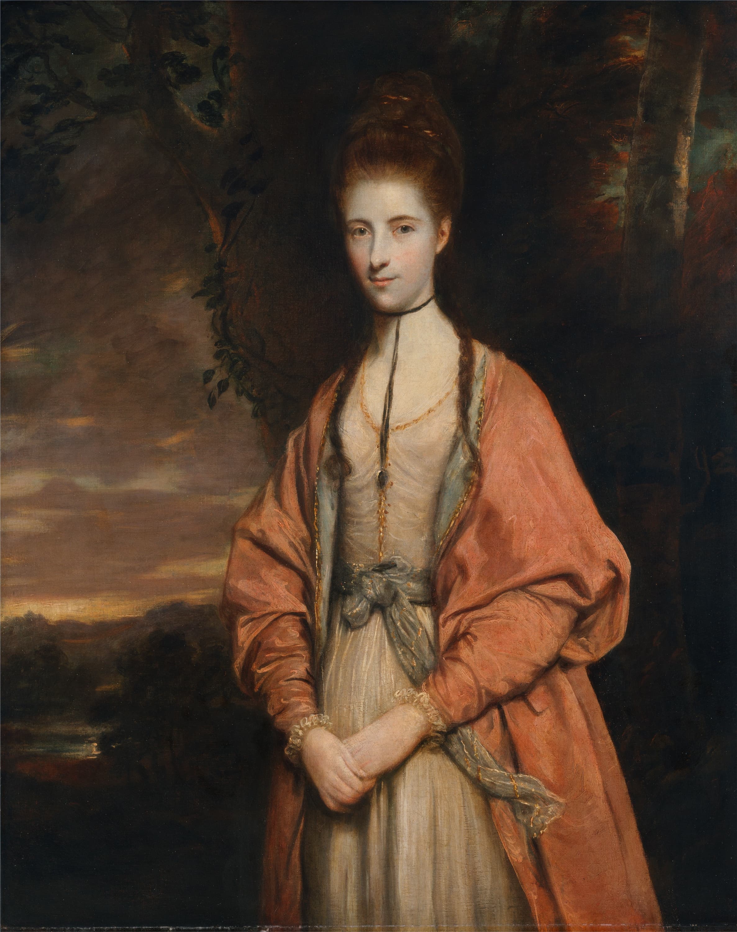 《安妮·西摩女士》（Anne Seymour Ladies）｜约书亚·雷诺兹爵士 Sir Joshua Reynolds｜1773