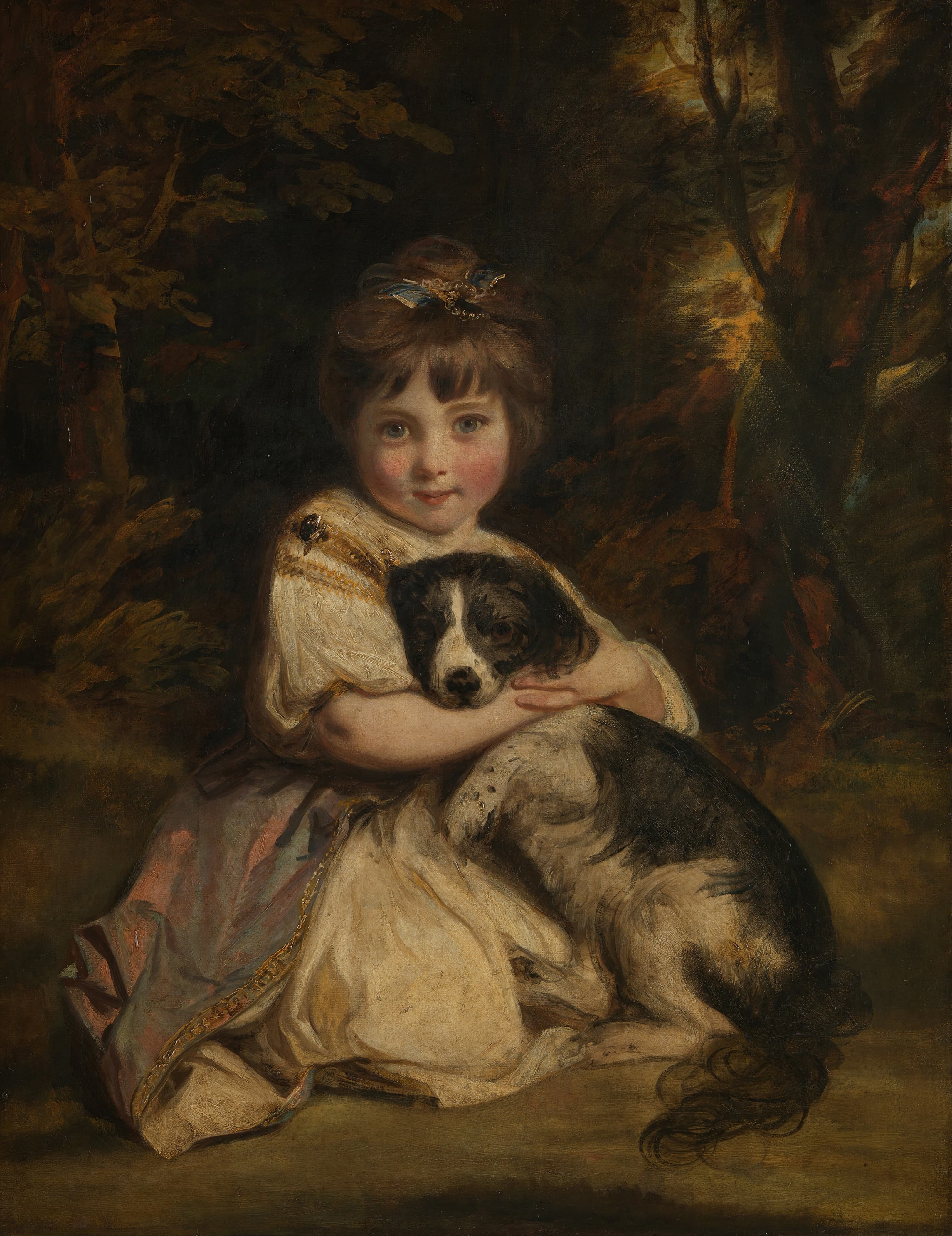 《简·鲍尔斯小姐》（Miss Jane Bowles）｜约书亚·雷诺兹爵士 Sir Joshua Reynolds｜约1775