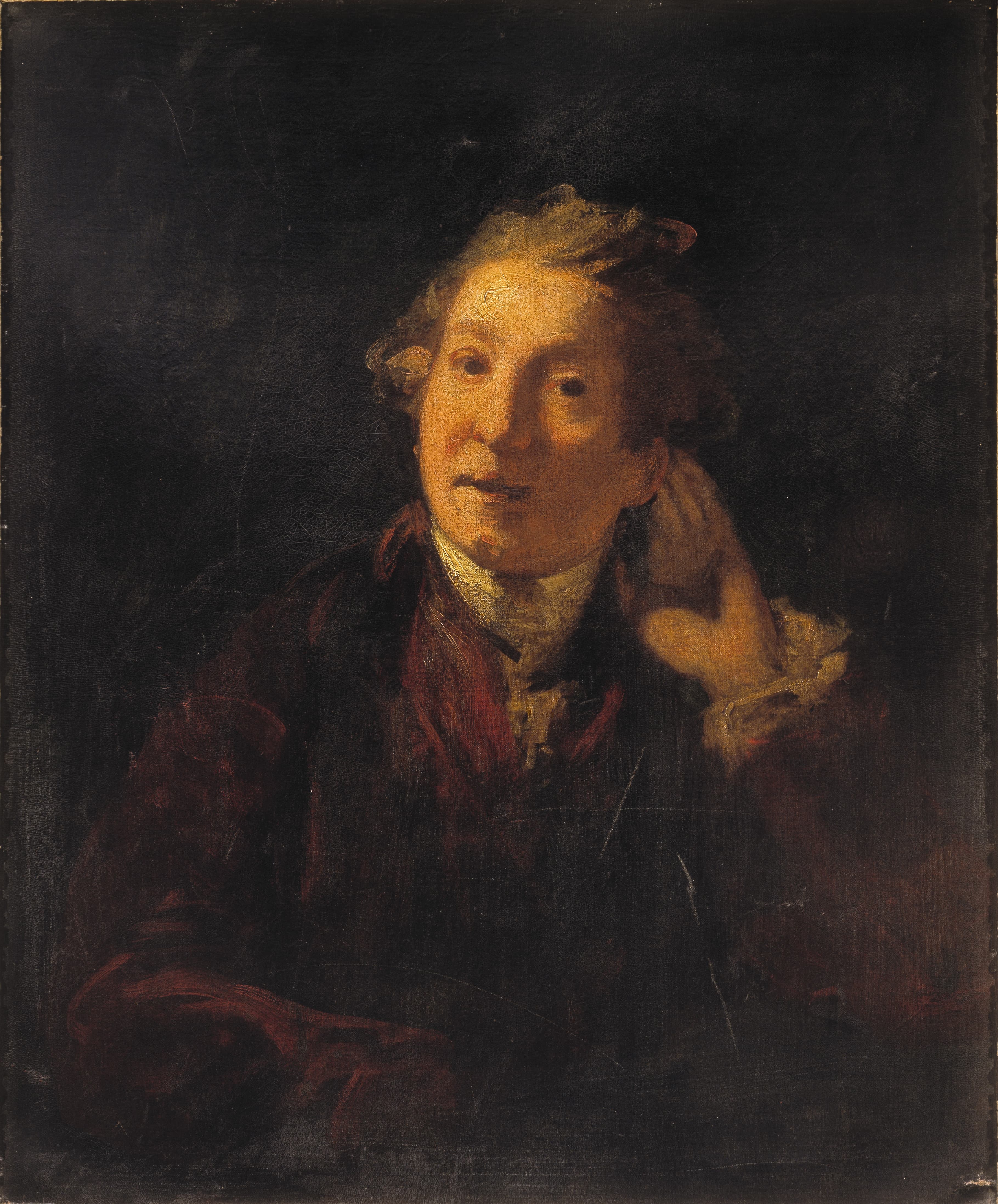 《聋子艺术家的自画像》（Self Portrait of the Artist as a Deaf Man）｜约书亚·雷诺兹爵士 Sir Joshua Reynolds｜约 1775