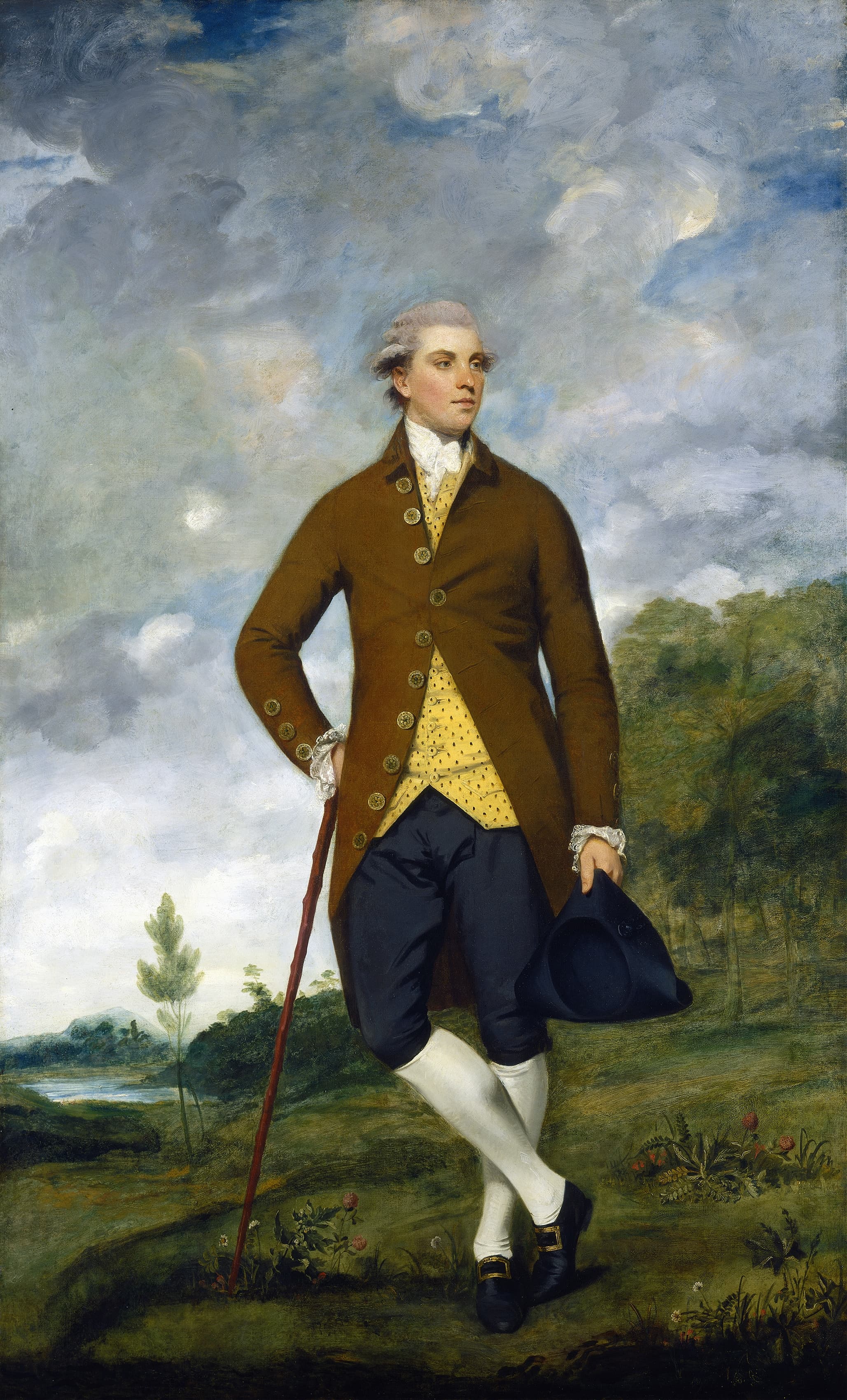 《约翰·穆斯特斯》（John Musters）｜约书亚·雷诺兹爵士 Sir Joshua Reynolds｜1777–约1780