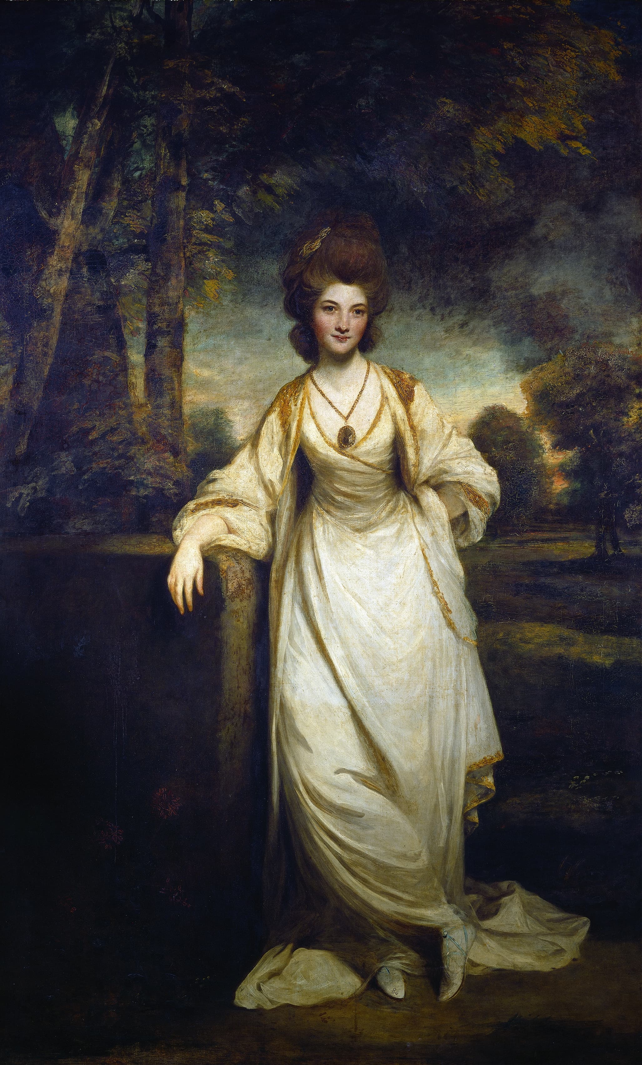 《伊丽莎白·康普顿夫人》（Lady Elizabeth Compton）｜约书亚·雷诺兹爵士 Sir Joshua Reynolds｜1780–1782