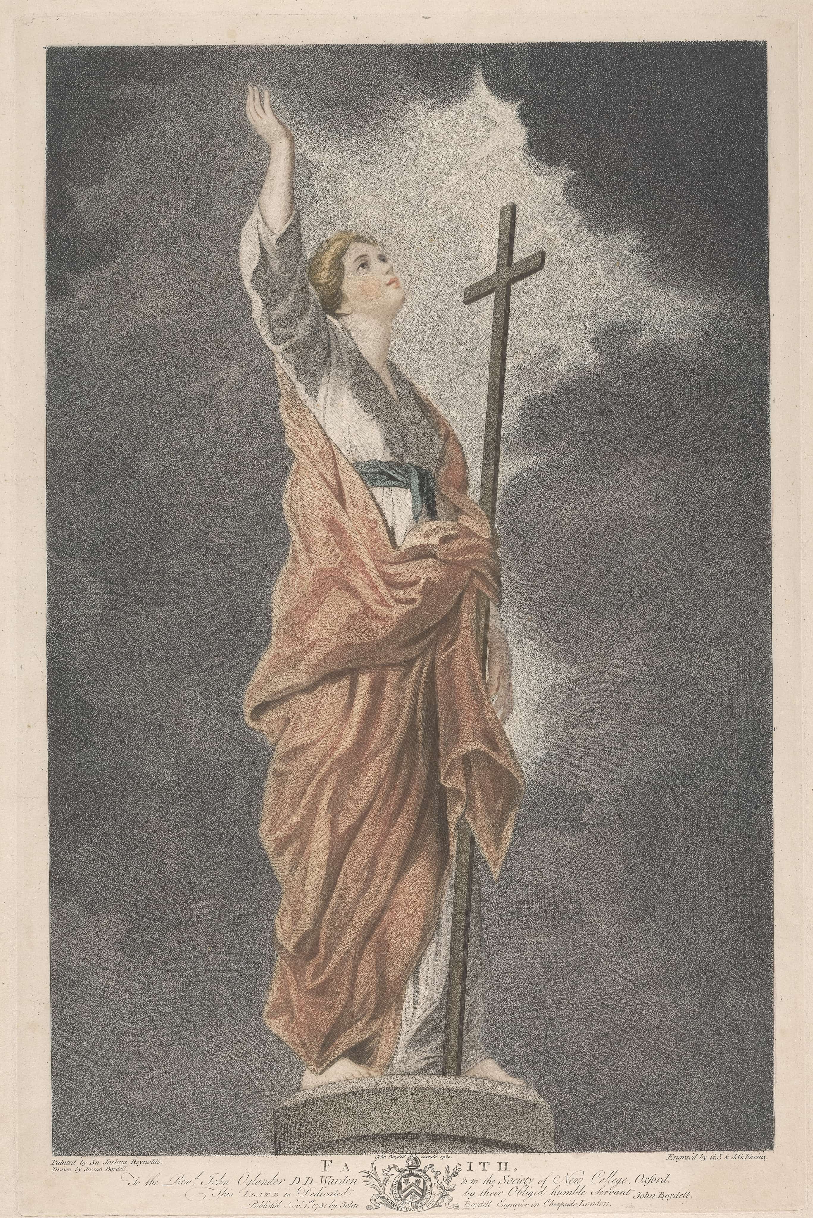 《信仰》（Faith）｜约书亚·雷诺兹爵士 Sir Joshua Reynolds｜1781