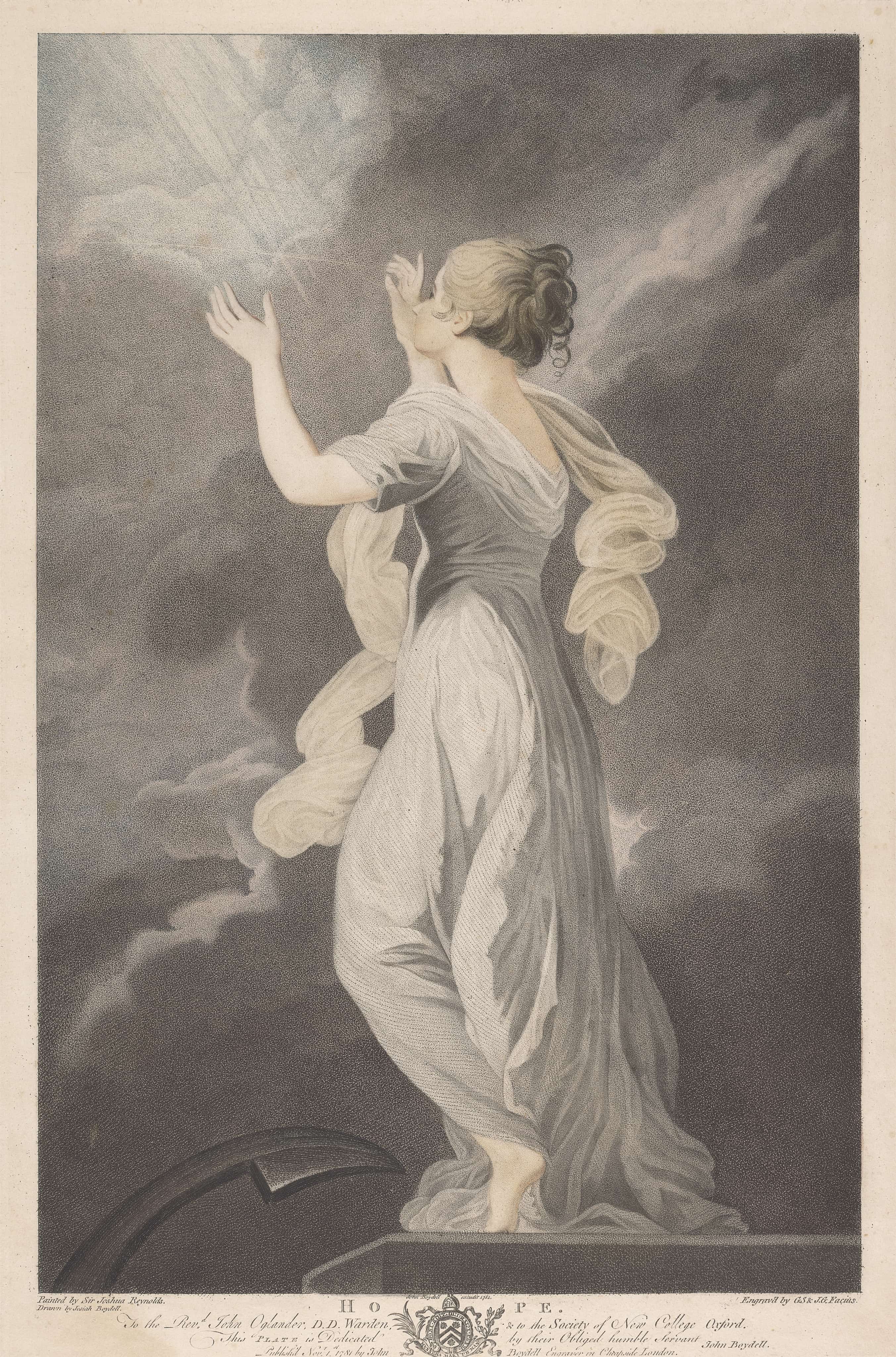 《希望》（Hope）｜约书亚·雷诺兹爵士 Sir Joshua Reynolds｜1781