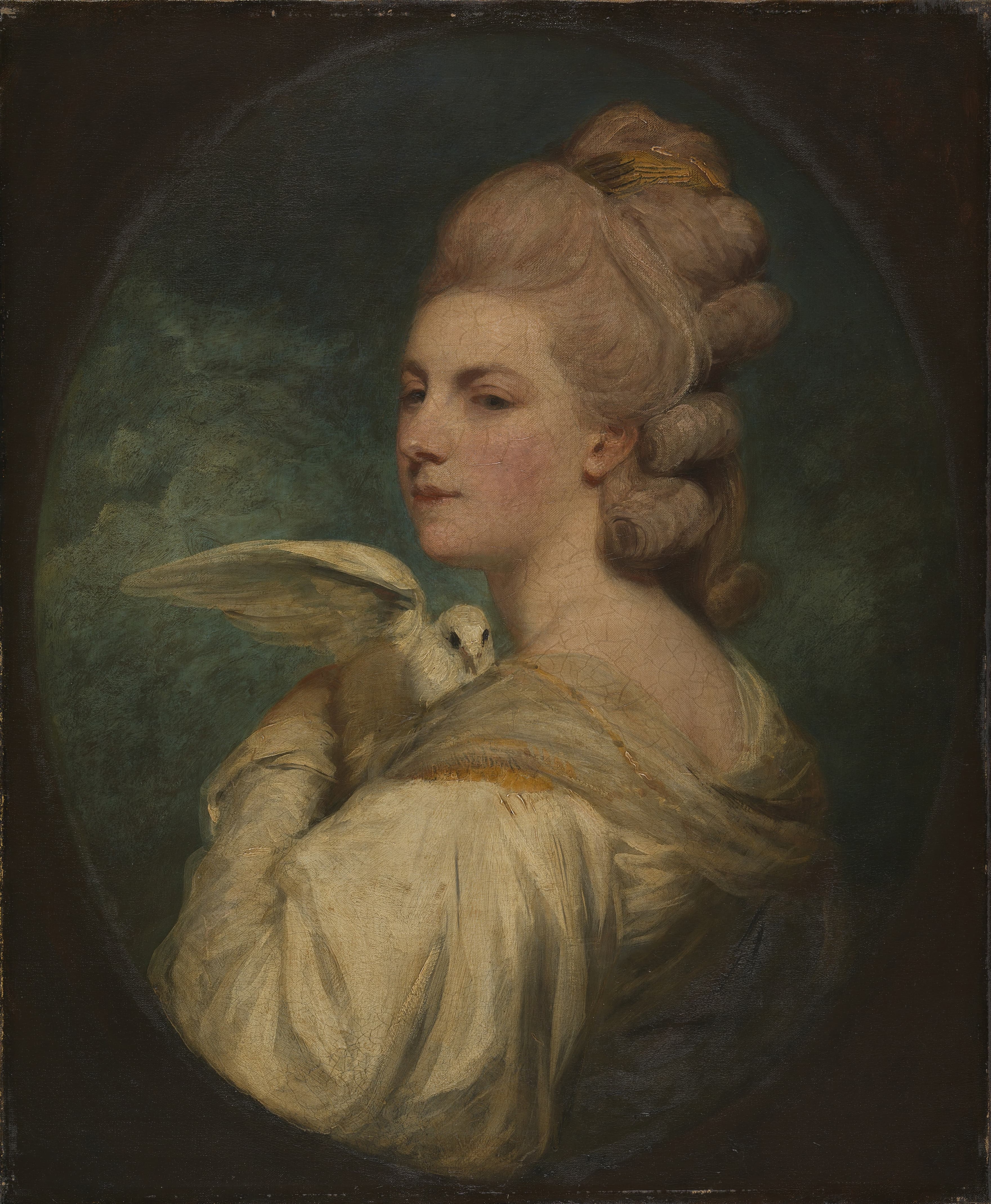 《玛丽·内斯比特夫人》（Mrs Mary Nesbitt）｜约书亚·雷诺兹爵士 Sir Joshua Reynolds｜1781