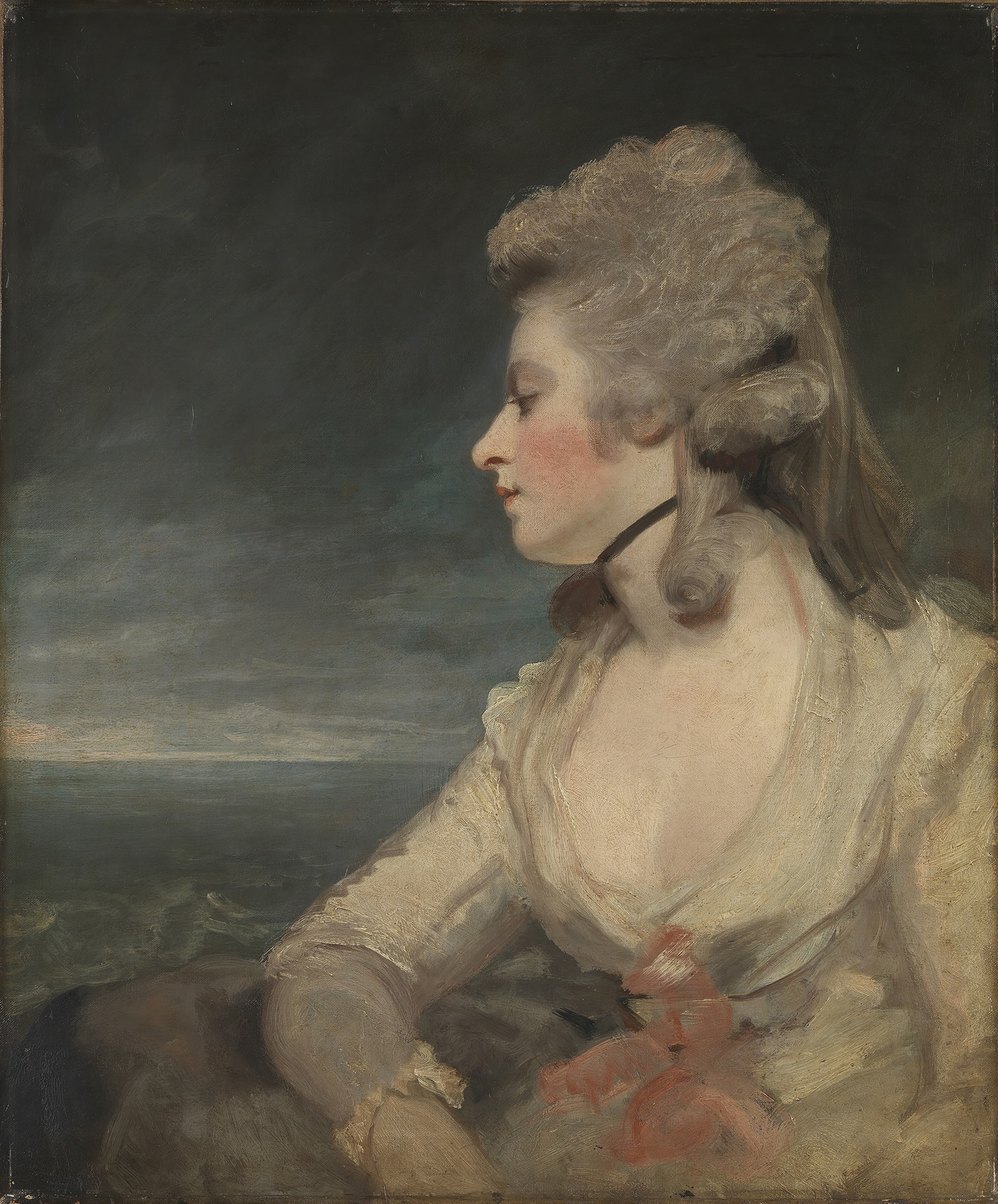 《玛丽·罗宾逊夫人》（Mrs Mary Robinson）｜约书亚·雷诺兹爵士 Sir Joshua Reynolds｜1783–1784