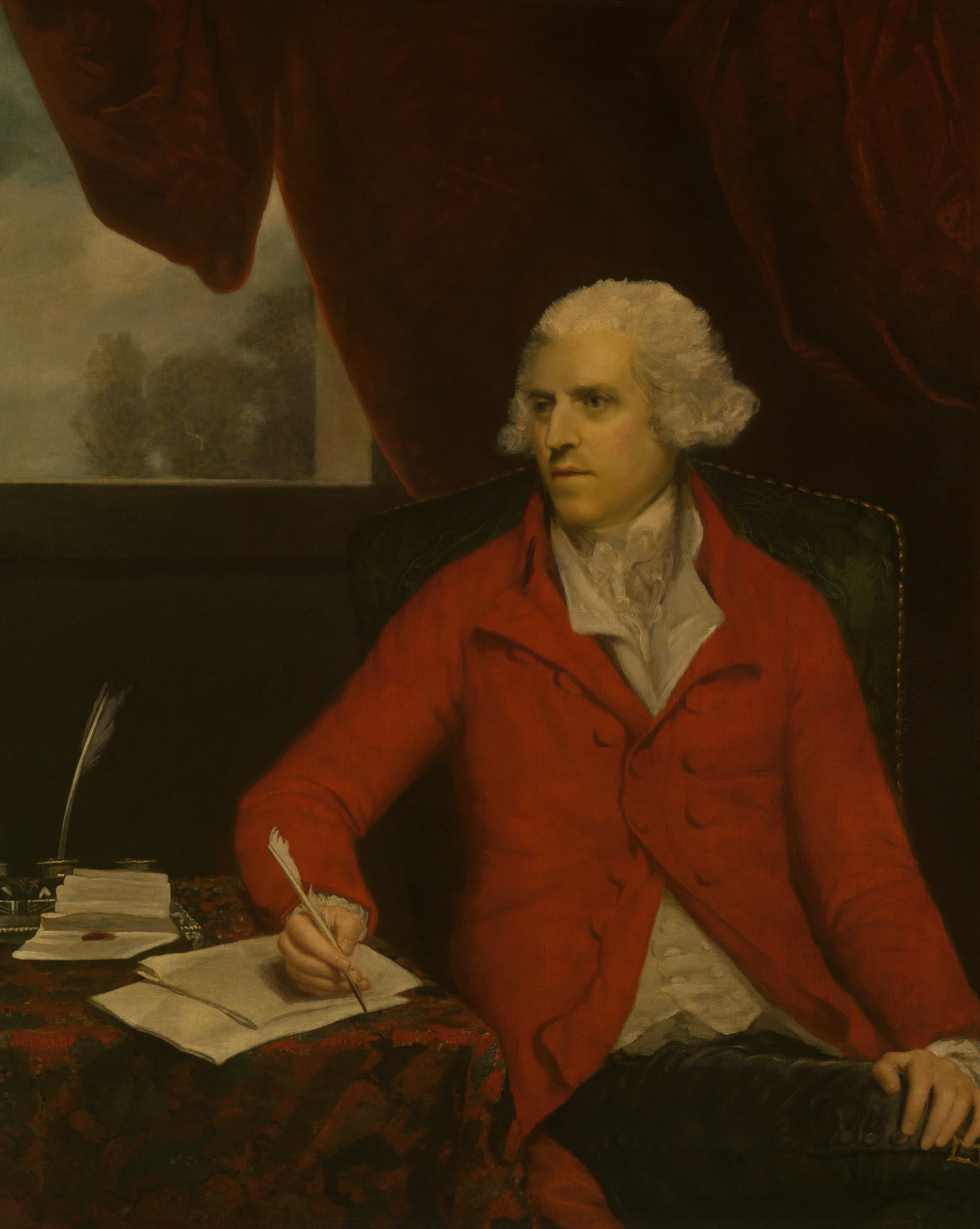 《托马斯·朗博尔德爵士，Bt。》（Sir Thomas Rumbold, Bt.）｜约书亚·雷诺兹爵士 Sir Joshua Reynolds｜1788