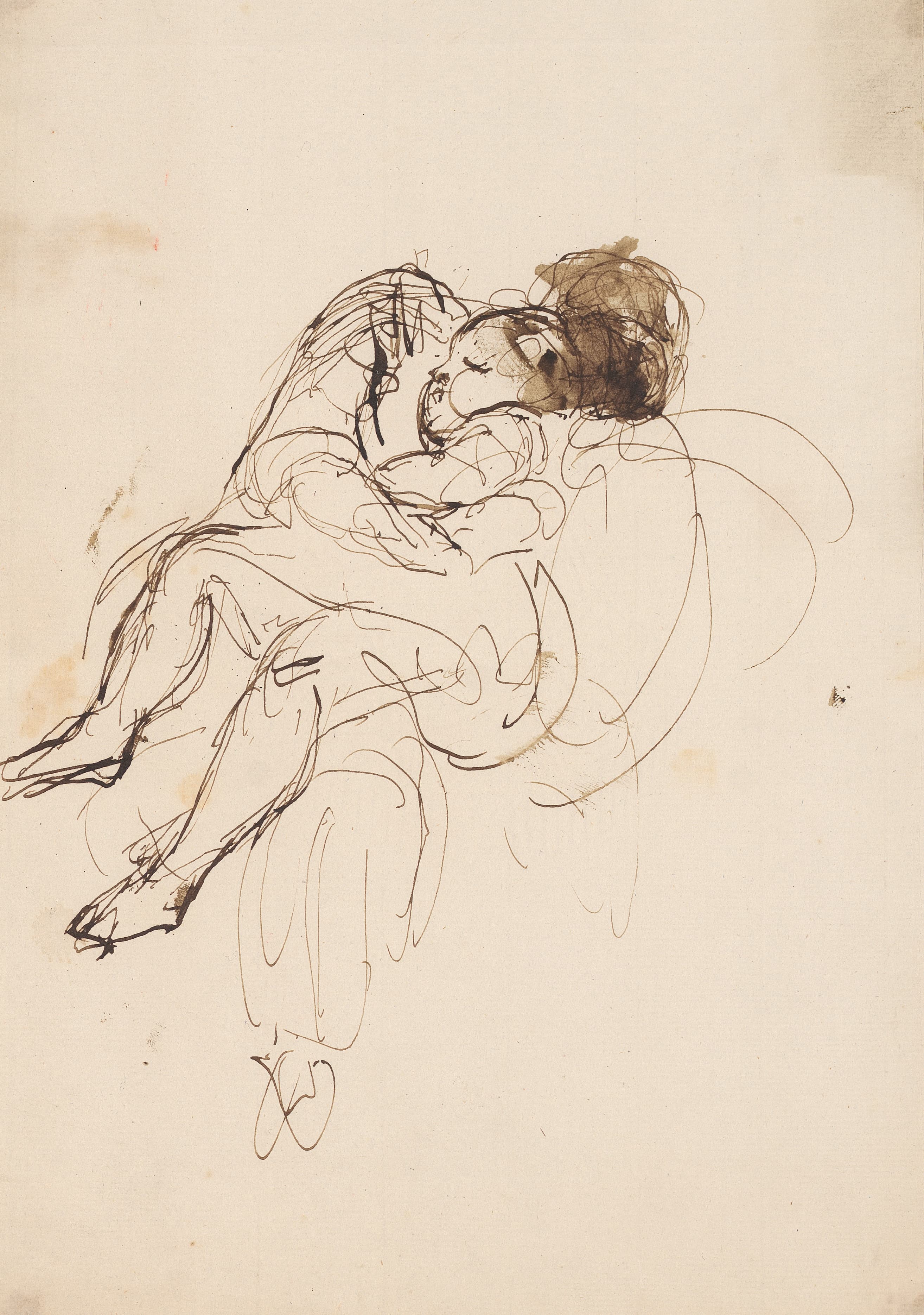 《成人与儿童》（Adult and Child）｜约书亚·雷诺兹爵士 Sir Joshua Reynolds｜不明