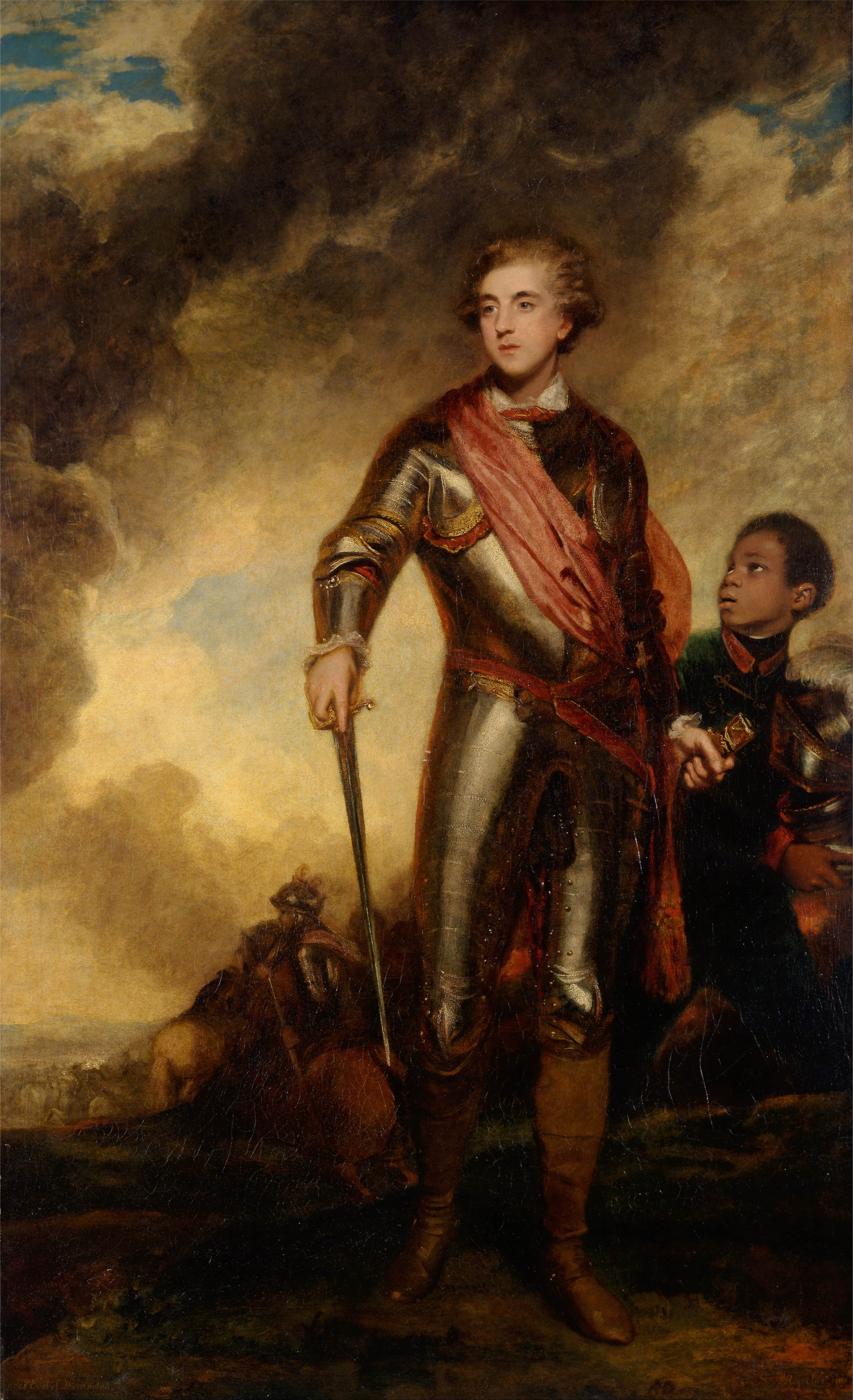 《查尔斯·斯坦霍普，第三代哈灵顿伯爵》（Charles Stanhope, 3rd Earl of Harrington）｜约书亚·雷诺兹爵士 Sir Joshua Reynolds｜不明