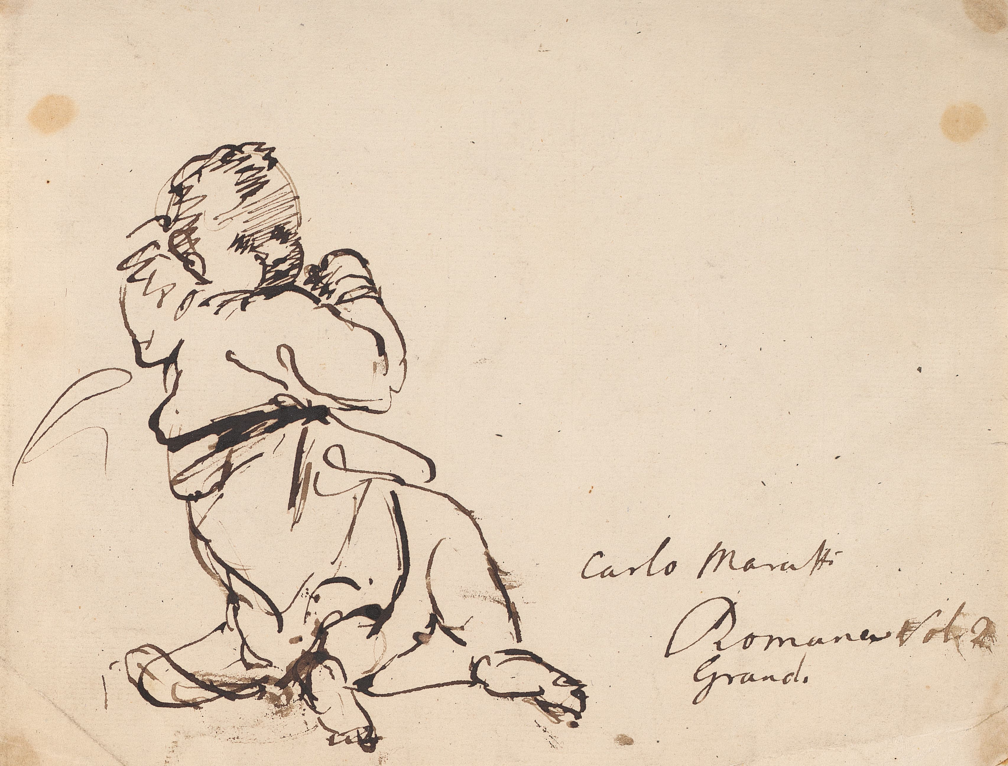 《儿童坐》（Child Seated）｜约书亚·雷诺兹爵士 Sir Joshua Reynolds｜不明