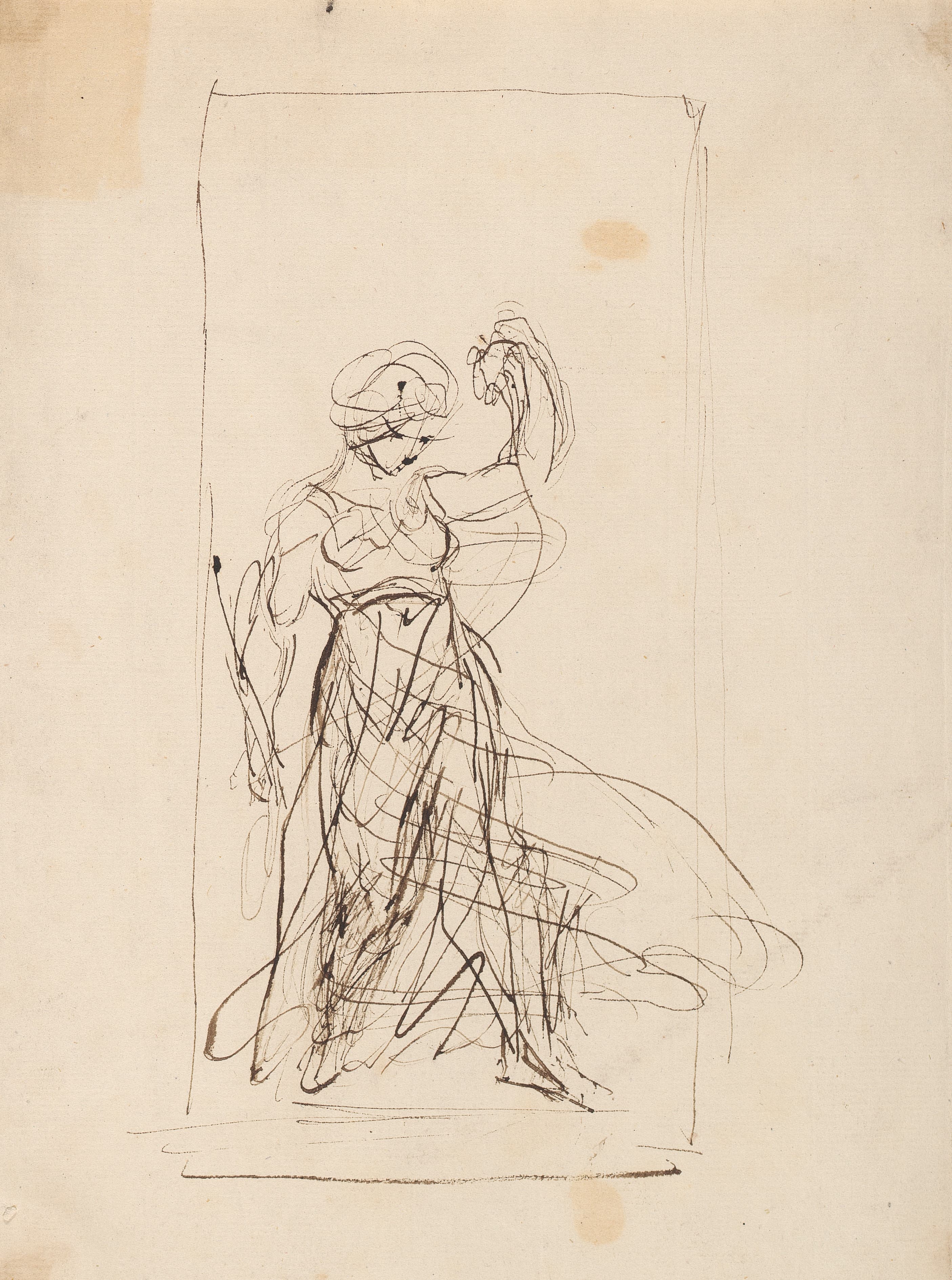 《跳舞的女人》（Dancing Woman）｜约书亚·雷诺兹爵士 Sir Joshua Reynolds｜不明