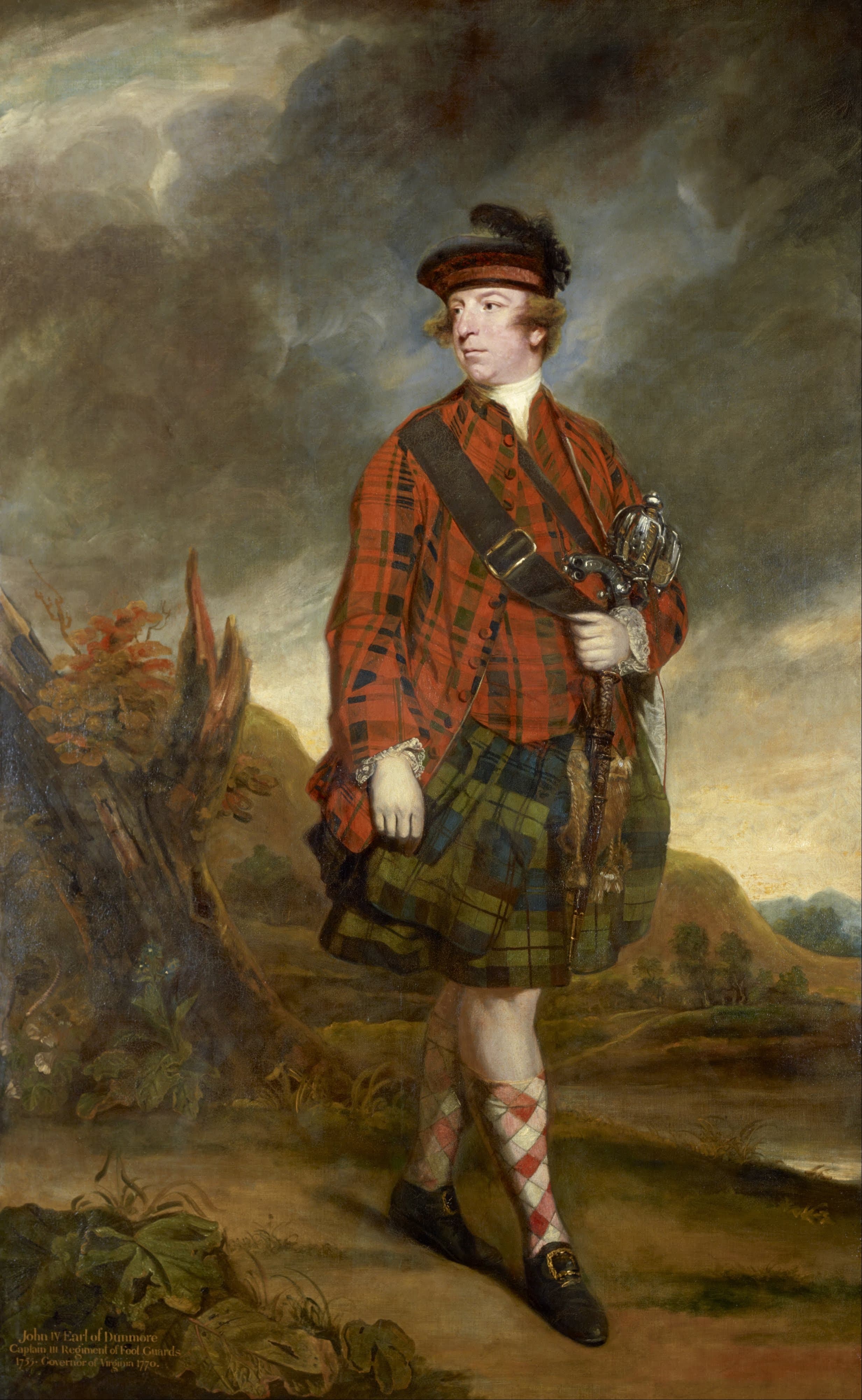 《约翰·默里，第四代邓莫尔伯爵》（John Murray, 4th Earl of Dunmore）｜约书亚·雷诺兹爵士 Sir Joshua Reynolds｜不明