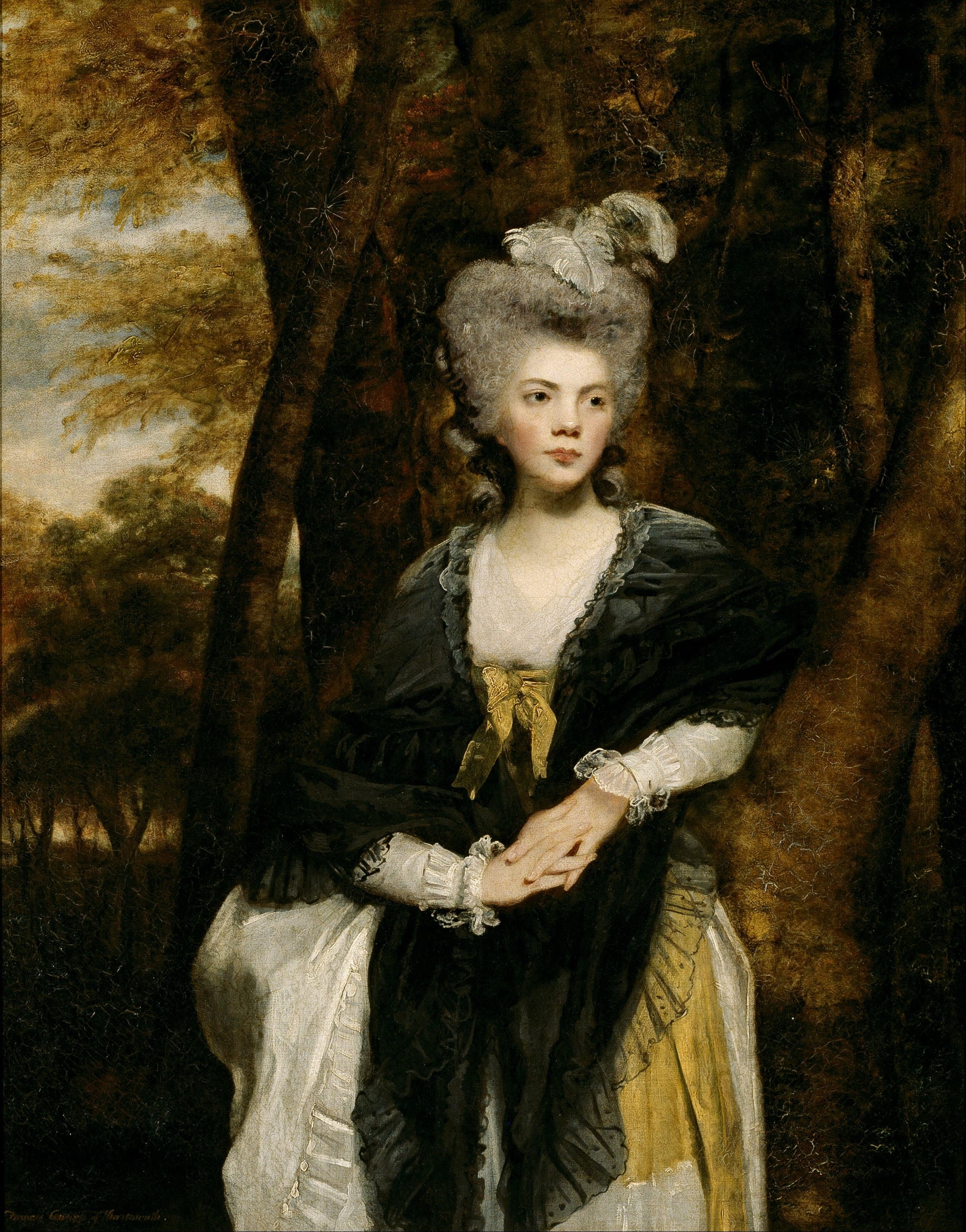 《弗朗西斯·芬奇夫人》（Lady Frances Finch）｜约书亚·雷诺兹爵士 Sir Joshua Reynolds｜不明