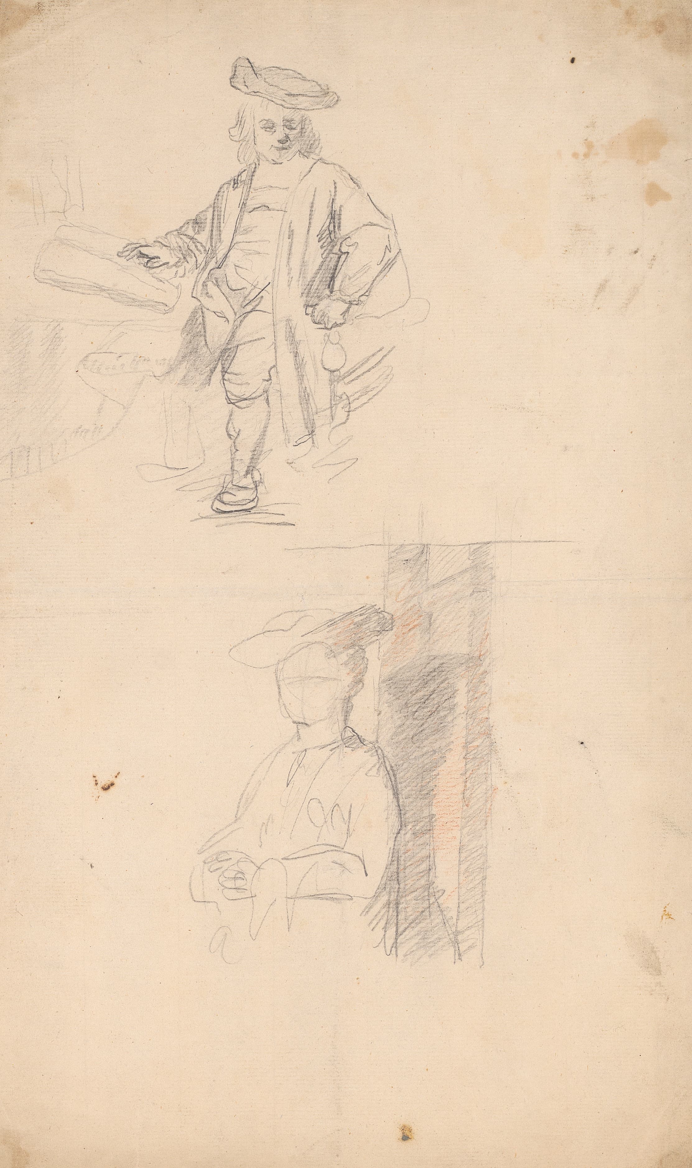 《男人和女人》（Man and Woman）｜约书亚·雷诺兹爵士 Sir Joshua Reynolds｜不明