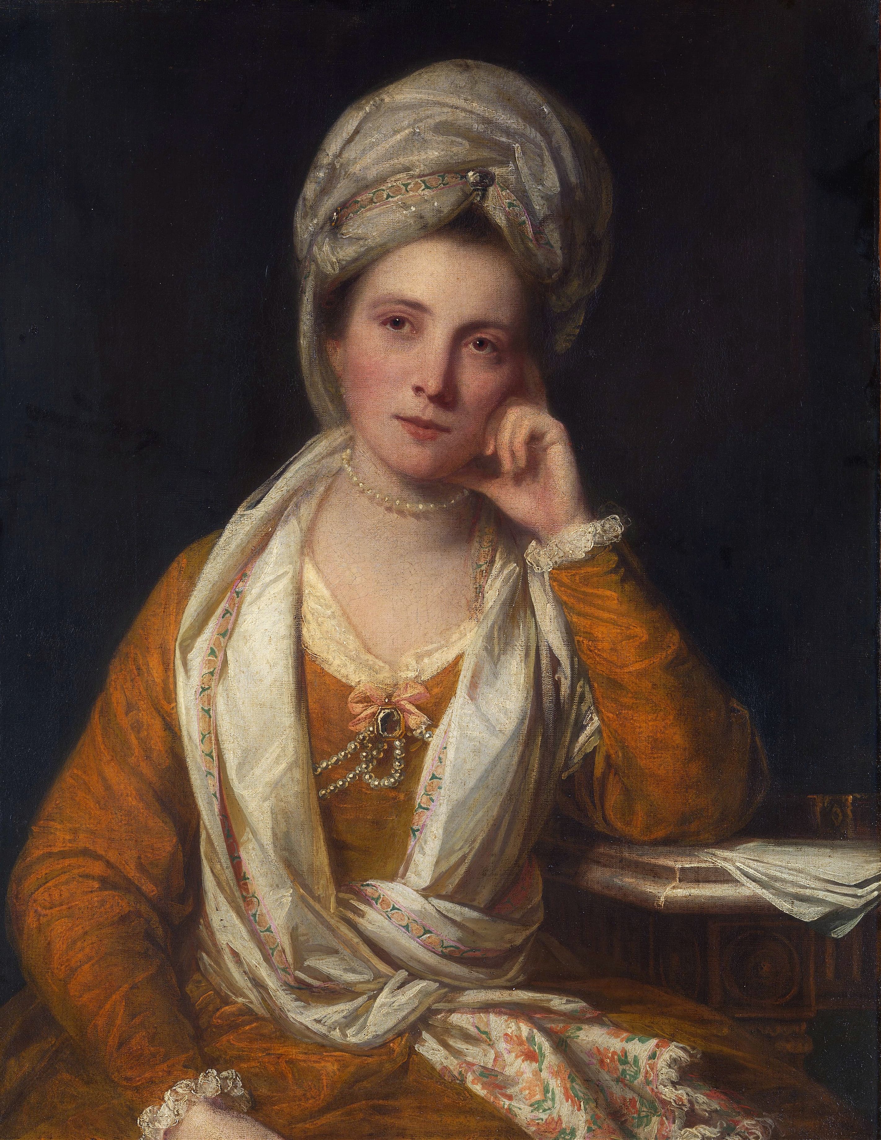 《霍顿夫人，后来的梅纳德子爵夫人》（Mrs. Horton, Later Viscountess Maynard）｜约书亚·雷诺兹爵士 Sir Joshua Reynolds｜不明