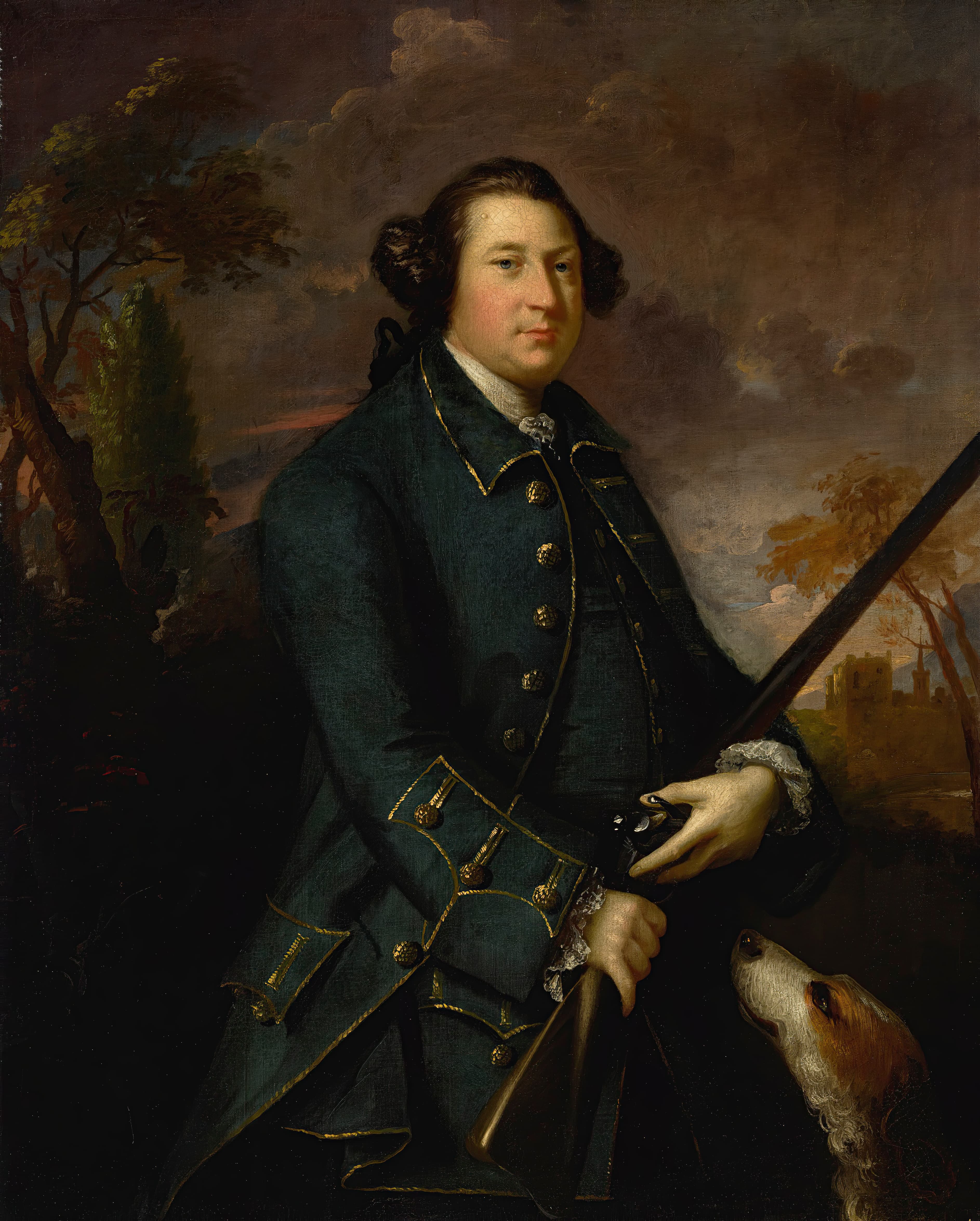《第一代马塞林伯爵 Clotworthy Skeffington 的肖像》（Portrait Of Clotworthy Skeffington, 1st Earl Of Massereene）｜约书亚·雷诺兹爵士 Sir Joshua Reynolds｜不明