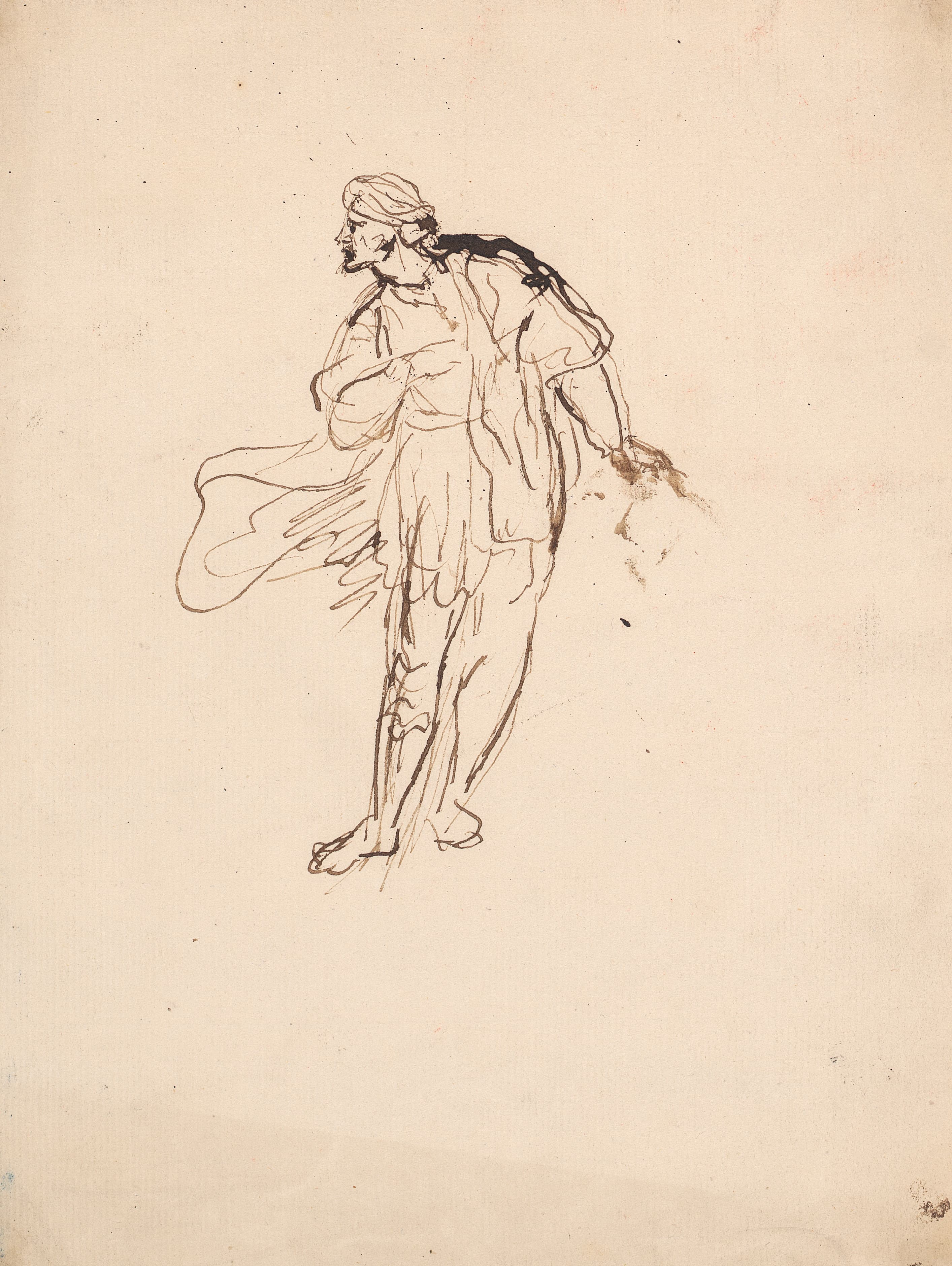 《站立的人》（Standing Man）｜约书亚·雷诺兹爵士 Sir Joshua Reynolds｜不明