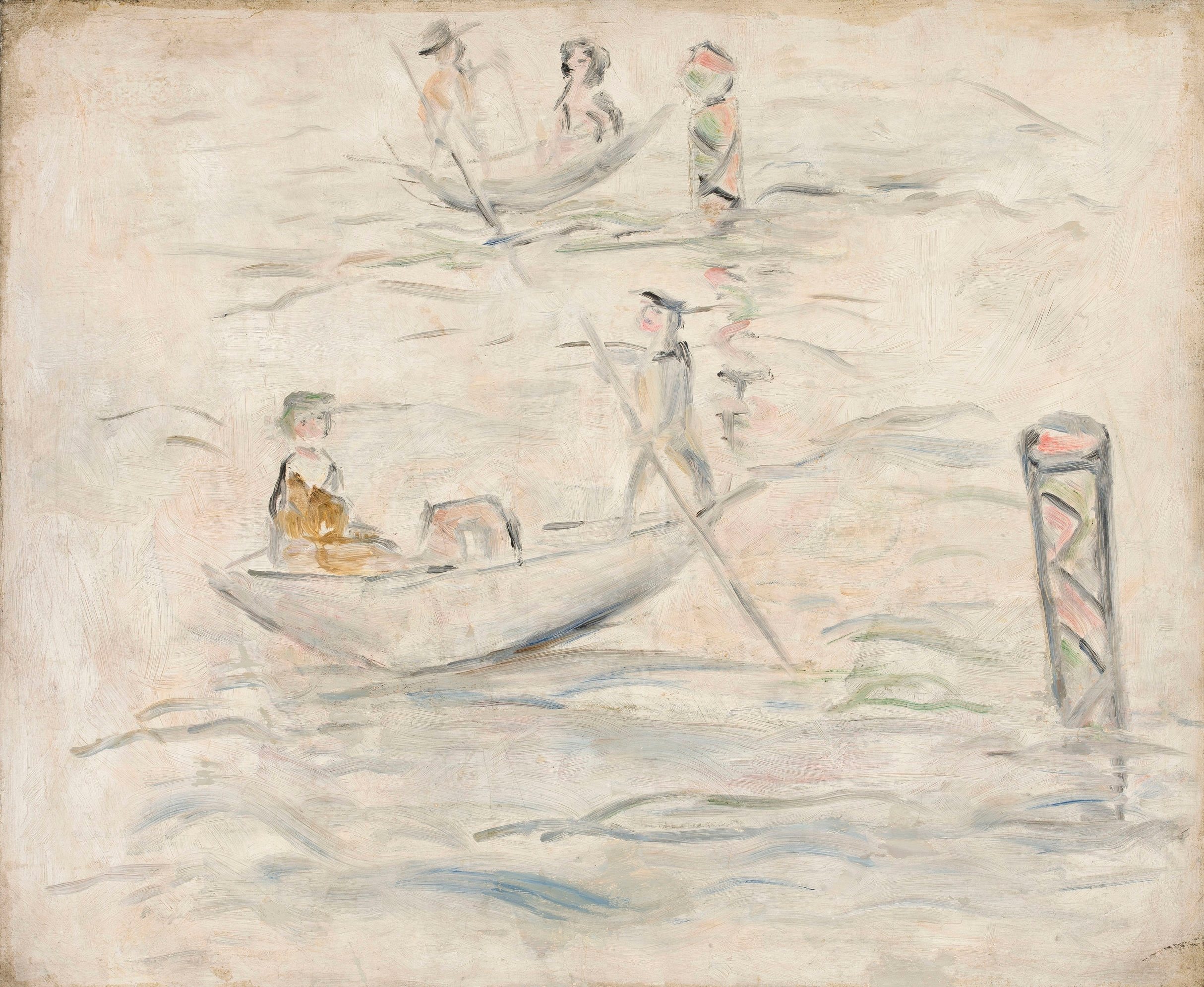 《船》（Boats）｜塔德乌什·马科夫斯基 Tadeusz Makowski｜1929