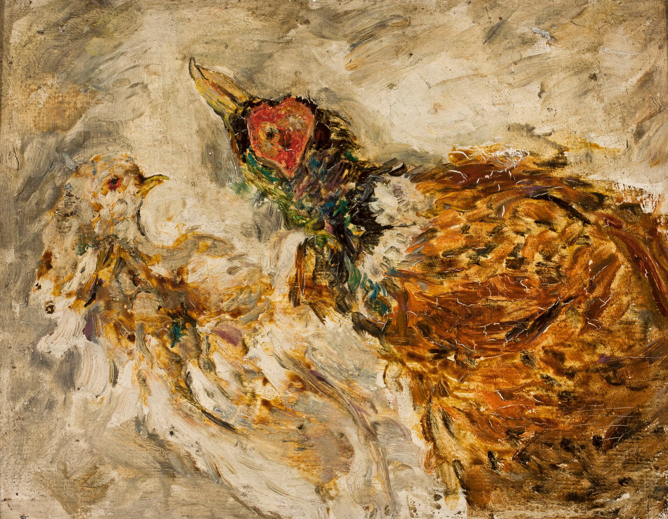 《鸟类》（Birds）｜塔德乌什·马科夫斯基 Tadeusz Makowski｜1921