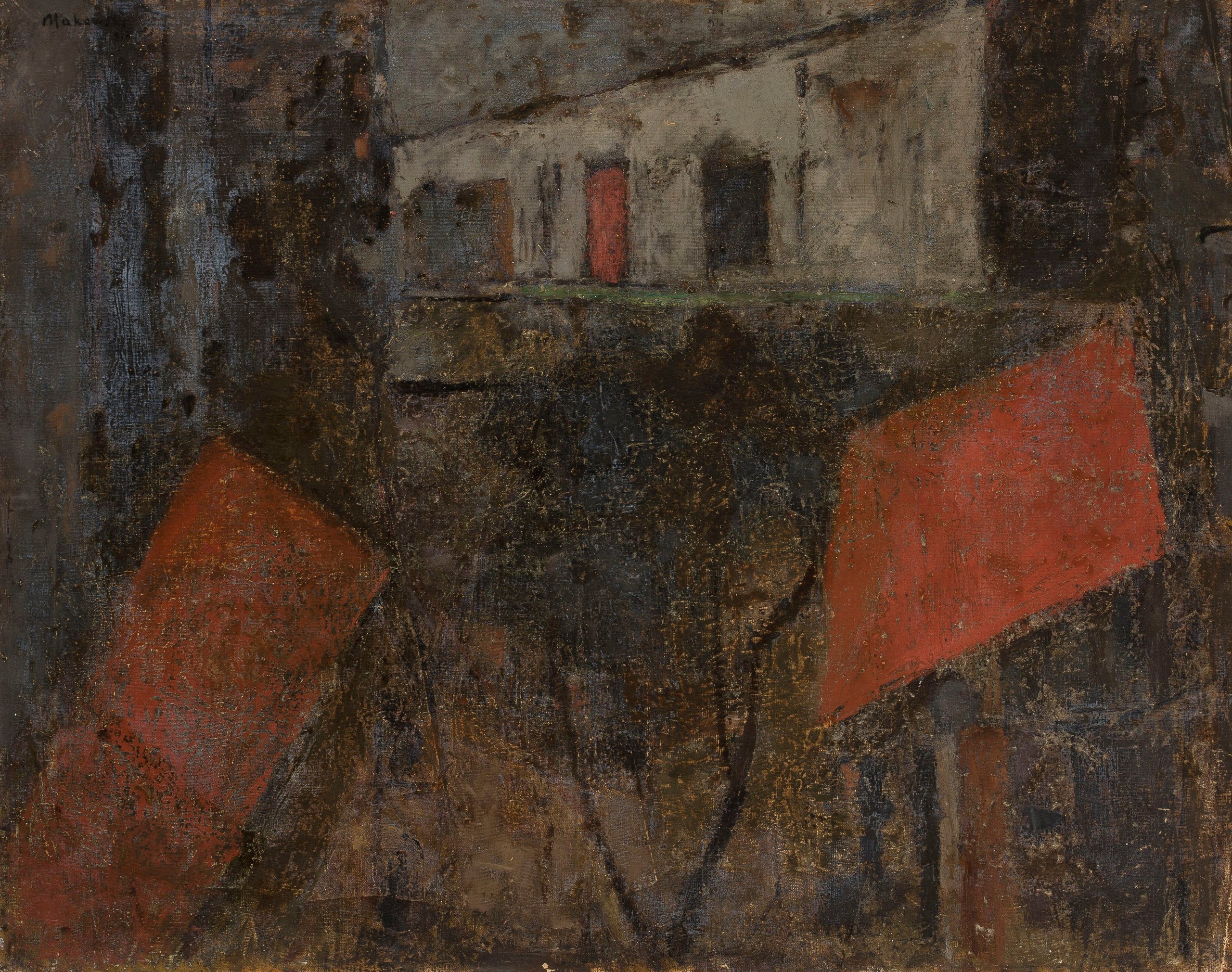 《街道》（Street）｜塔德乌什·马科夫斯基 Tadeusz Makowski｜1913