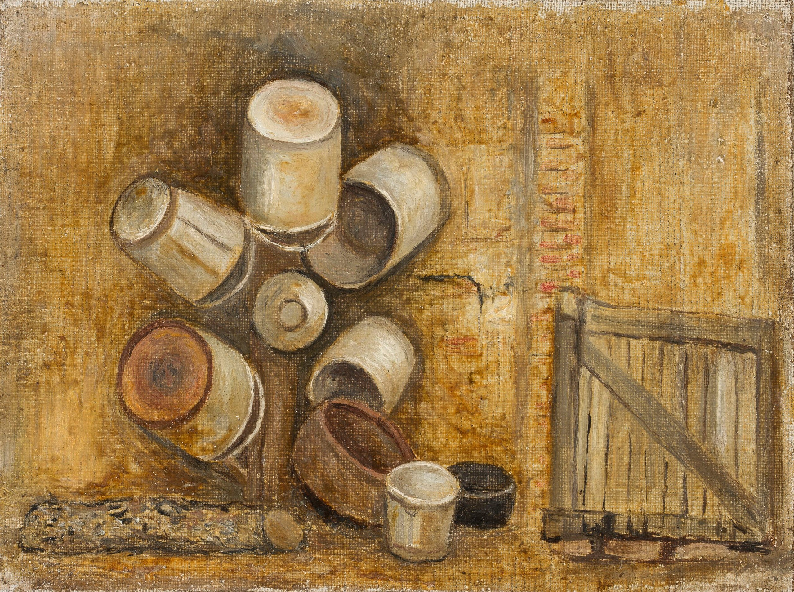 《水桶》（Buckets）｜塔德乌什·马科夫斯基 Tadeusz Makowski｜1932