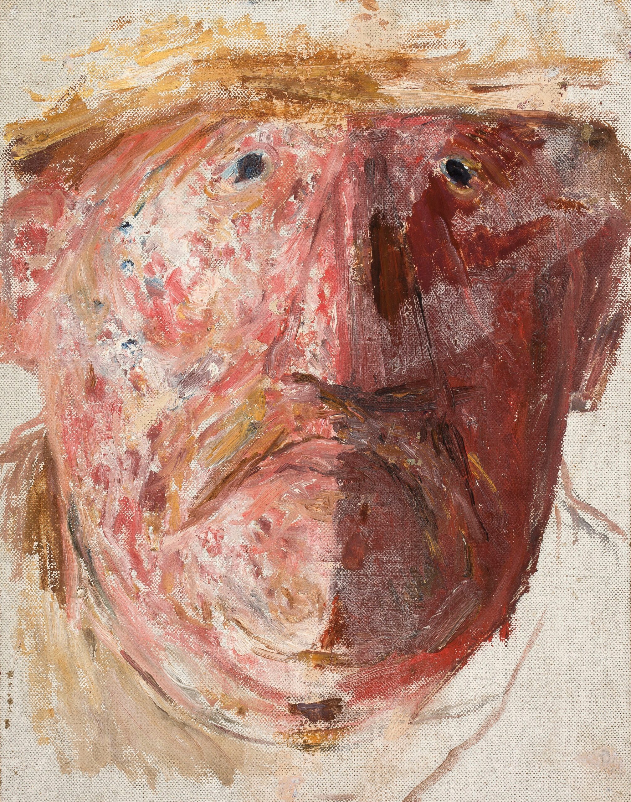 《男头》（Male head）｜塔德乌什·马科夫斯基 Tadeusz Makowski｜1930