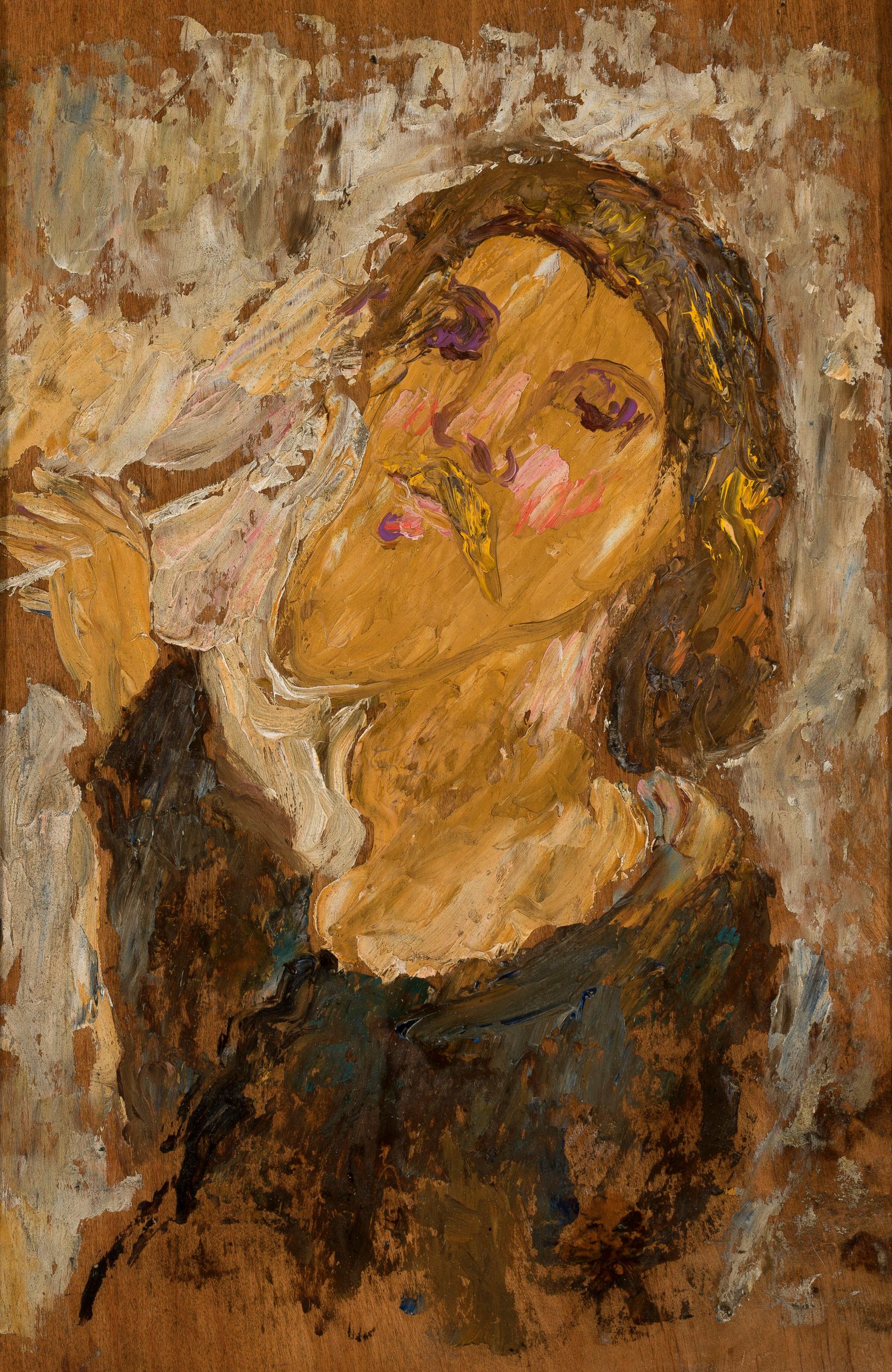 《自画像研究》（Self-portrait study）｜塔德乌什·马科夫斯基 Tadeusz Makowski｜1920