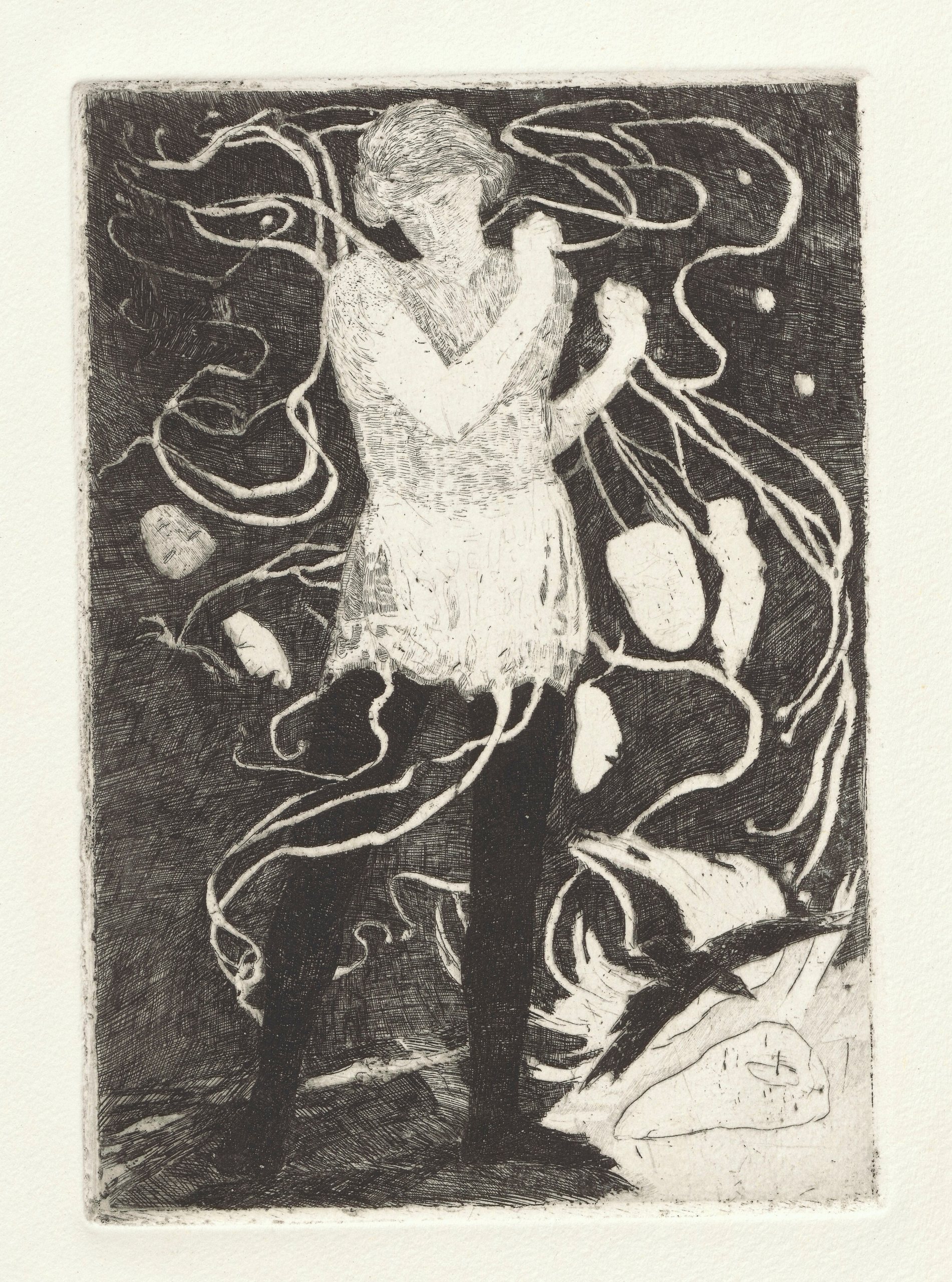 《带有面具的象征性构图》（Symbolic composition with masks）｜塔德乌什·马科夫斯基 Tadeusz Makowski｜不明