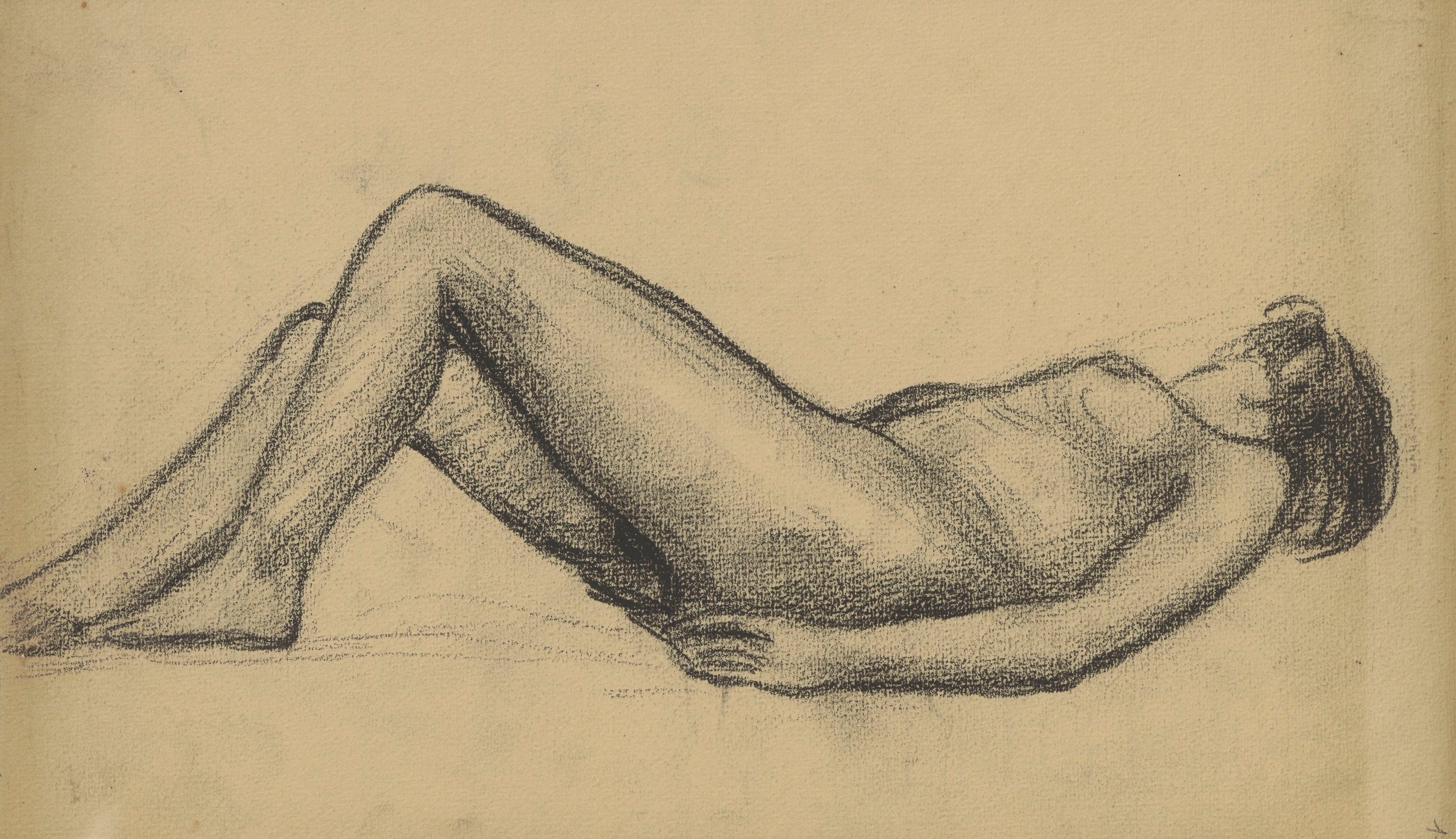 《素描本上的卡片 15》（Card from the sketchbook 15）｜塔德乌什·马科夫斯基 Tadeusz Makowski｜1908-1910