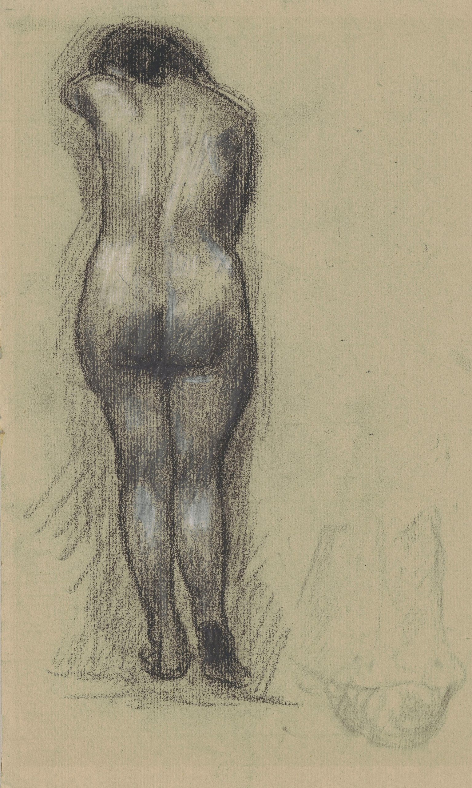 《素描本卡片 8》（Sketchbook card 8）｜塔德乌什·马科夫斯基 Tadeusz Makowski｜1908-1910