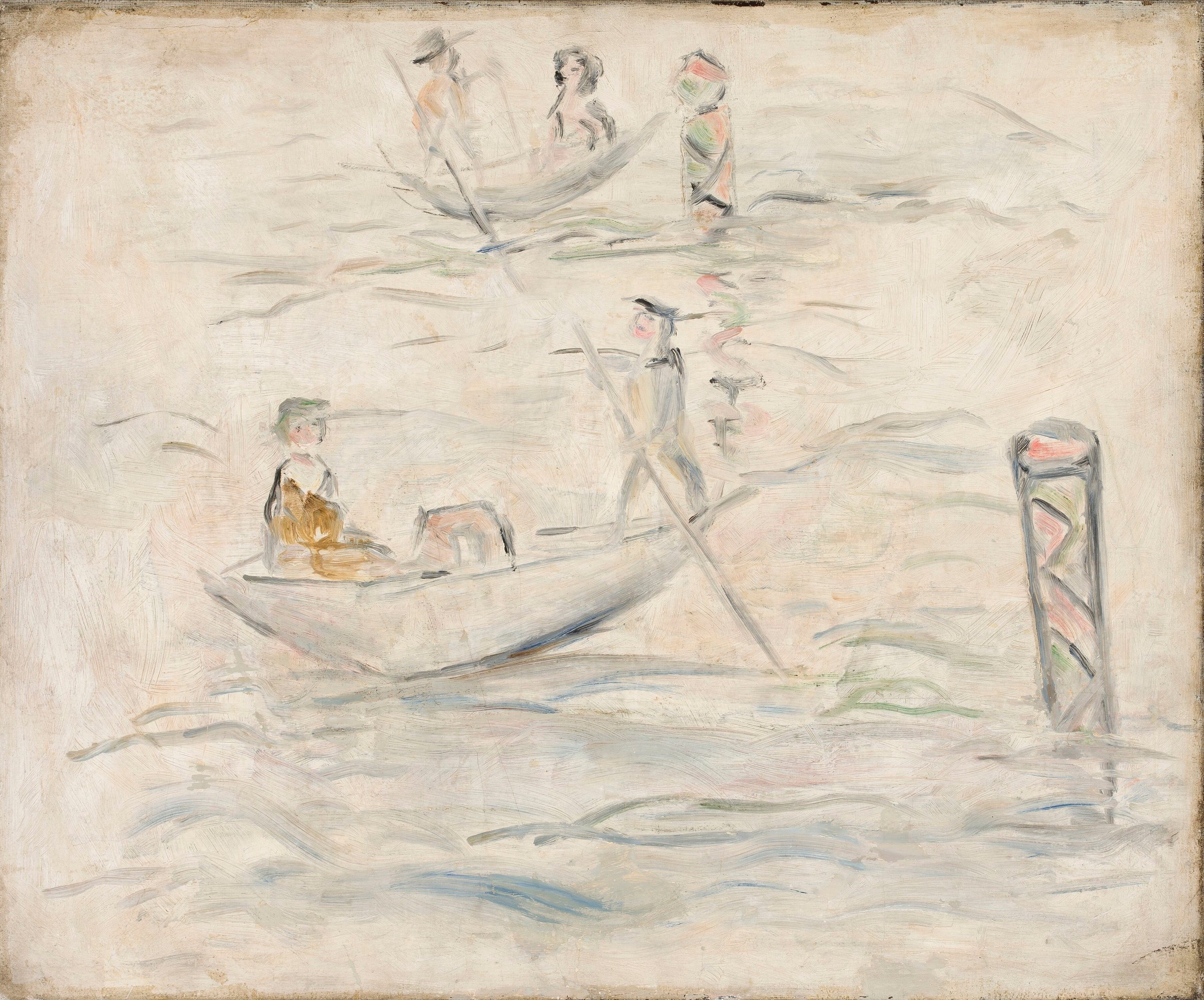 《船》（Boats）｜塔德乌什·马科夫斯基 Tadeusz Makowski｜1929