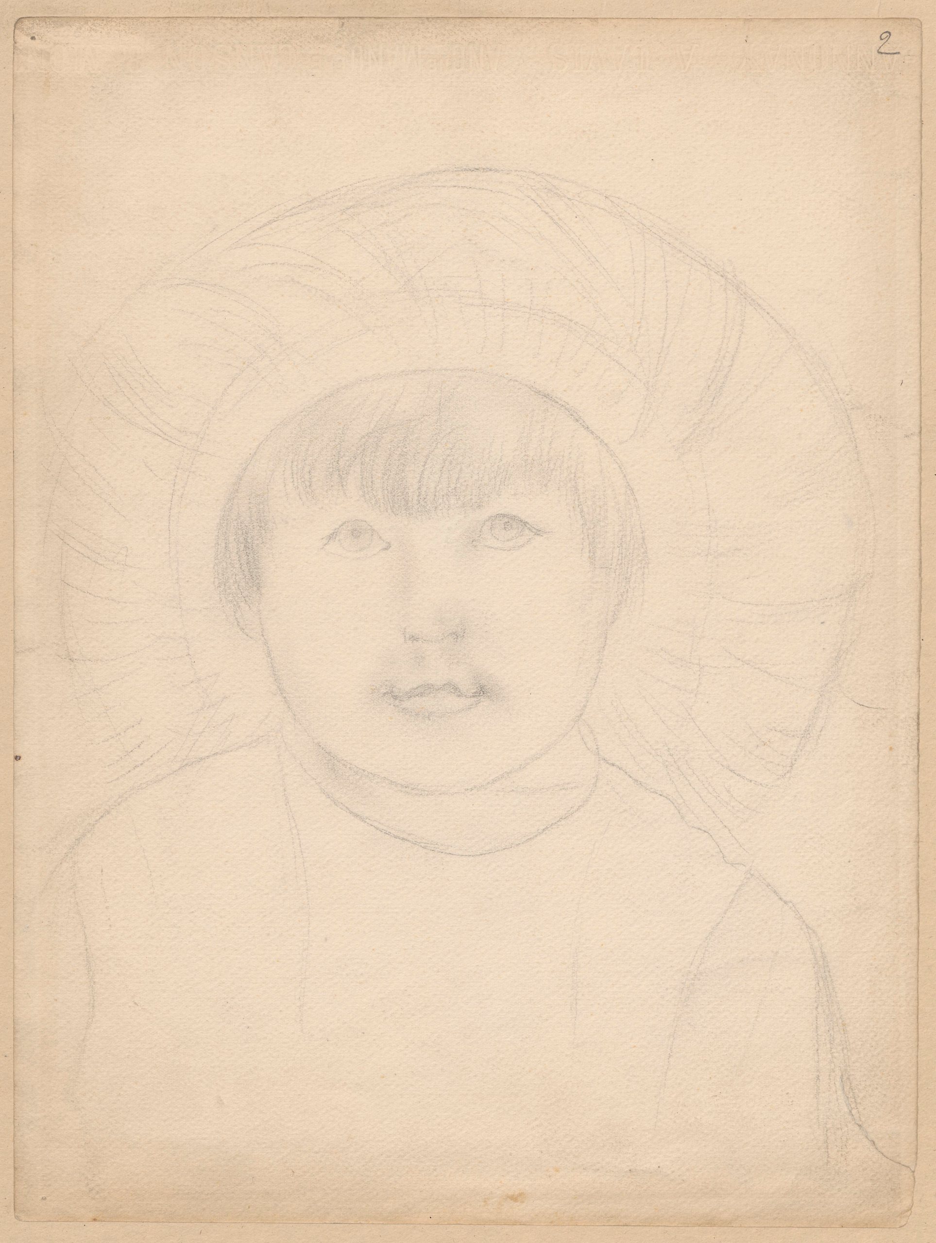 《一个戴着大草帽的女孩的半身像》（Bust of a girl in a large straw hat）｜塔德乌什·马科夫斯基 Tadeusz Makowski｜1920-1922