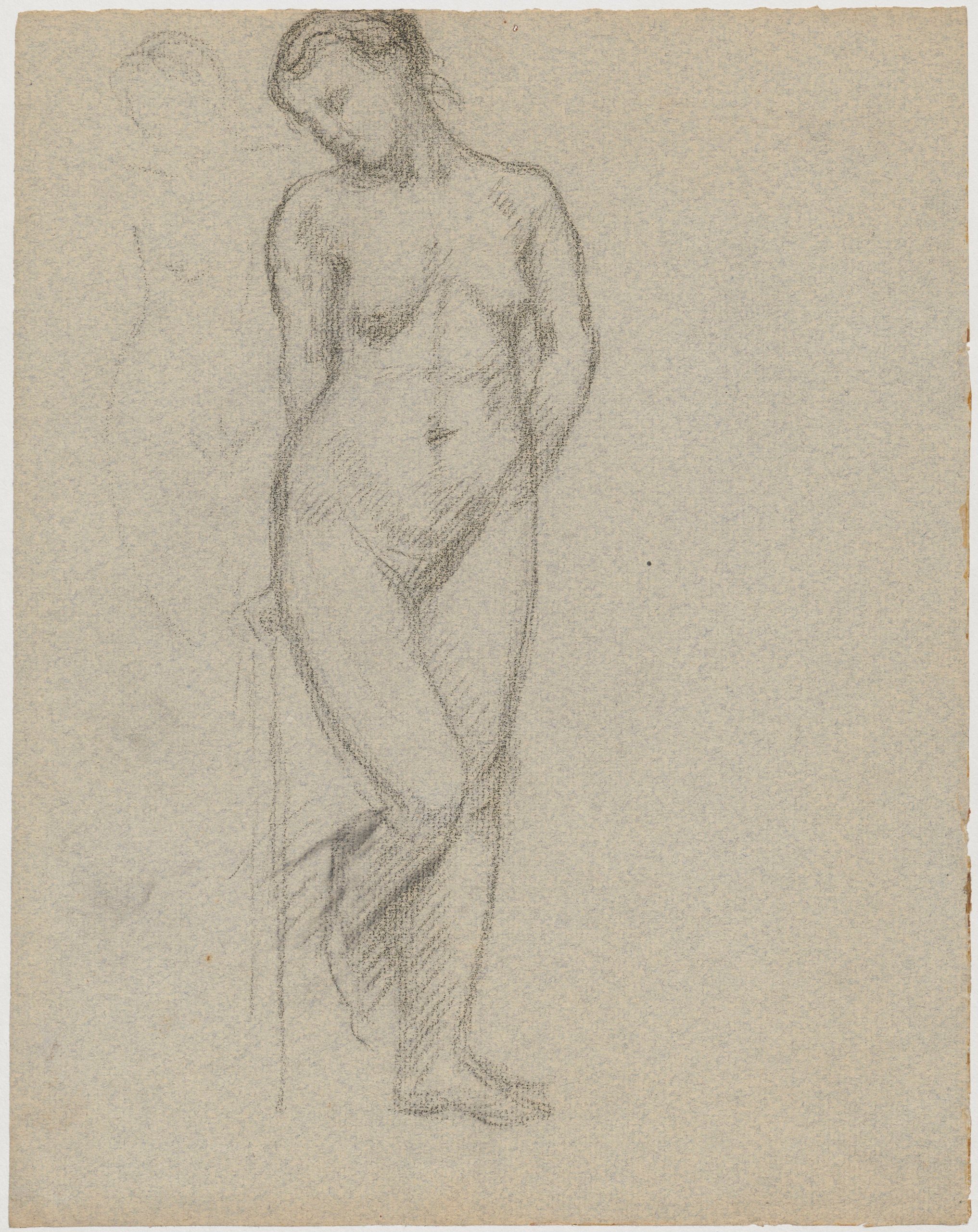 《女性裸体研究》（Study of the female nude）｜塔德乌什·马科夫斯基 Tadeusz Makowski｜1908-1910