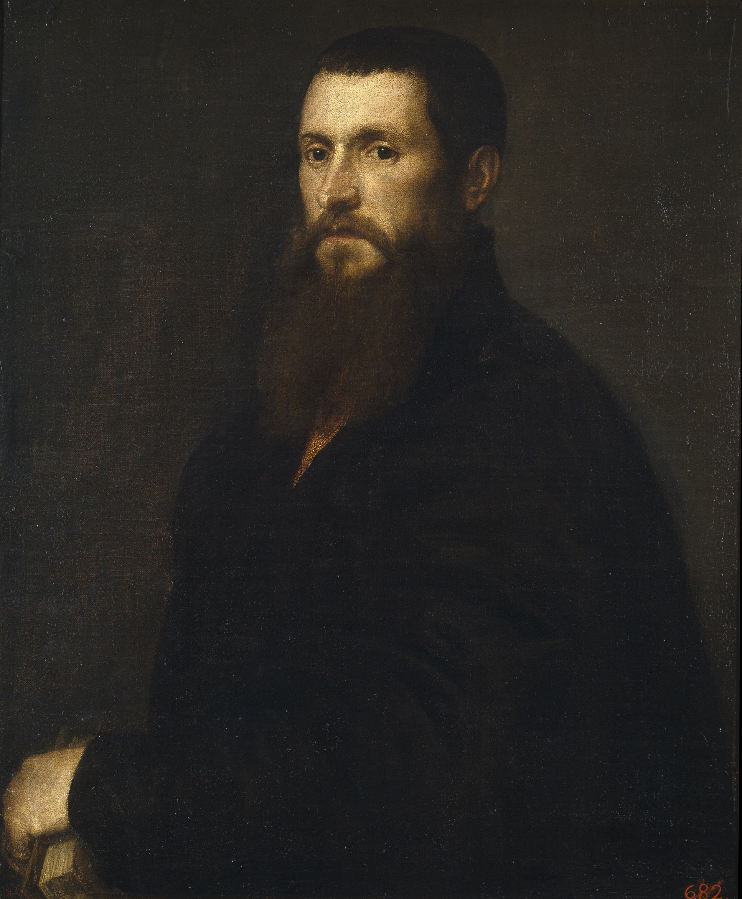 《丹尼埃莱·巴尔巴罗肖像》（Portrait of Daniele Barbaro）｜提香 Titian｜约1545