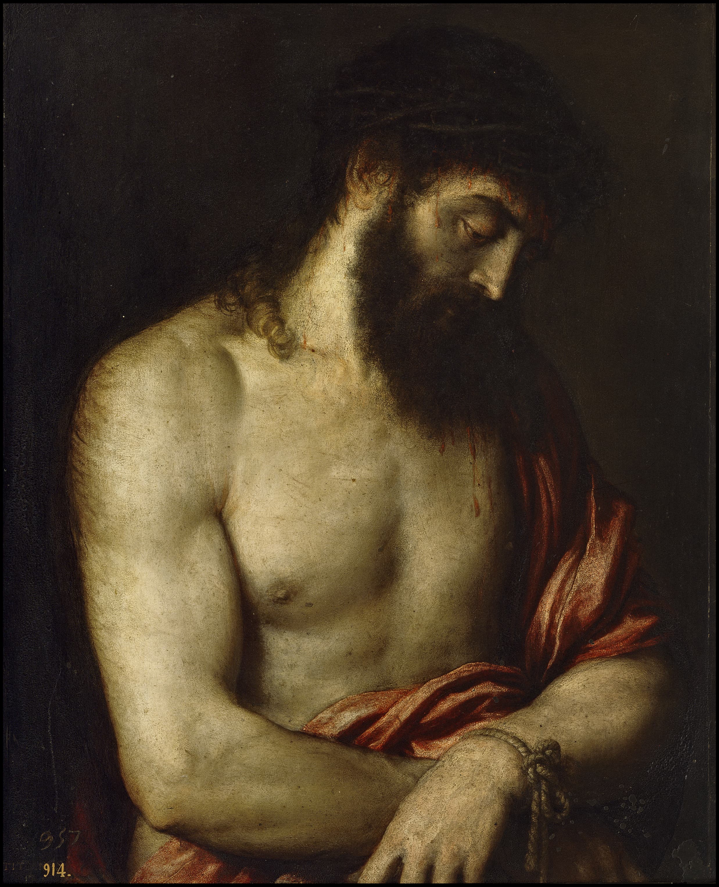 《看这个人》（Ecce Homo）｜提香 Titian｜约1547–1548