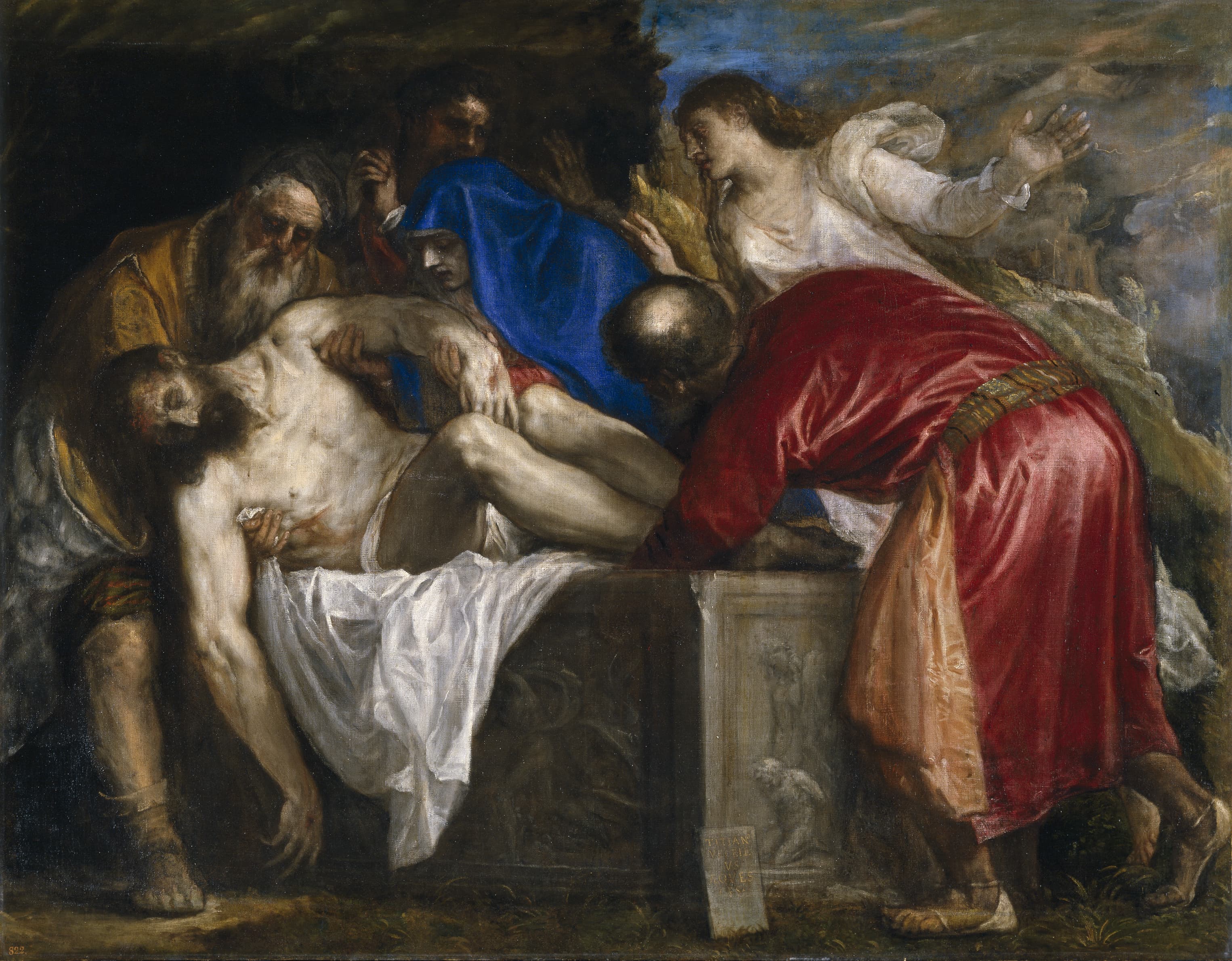 《基督下葬》（The Entombment of Christ）｜提香 Titian｜约1526