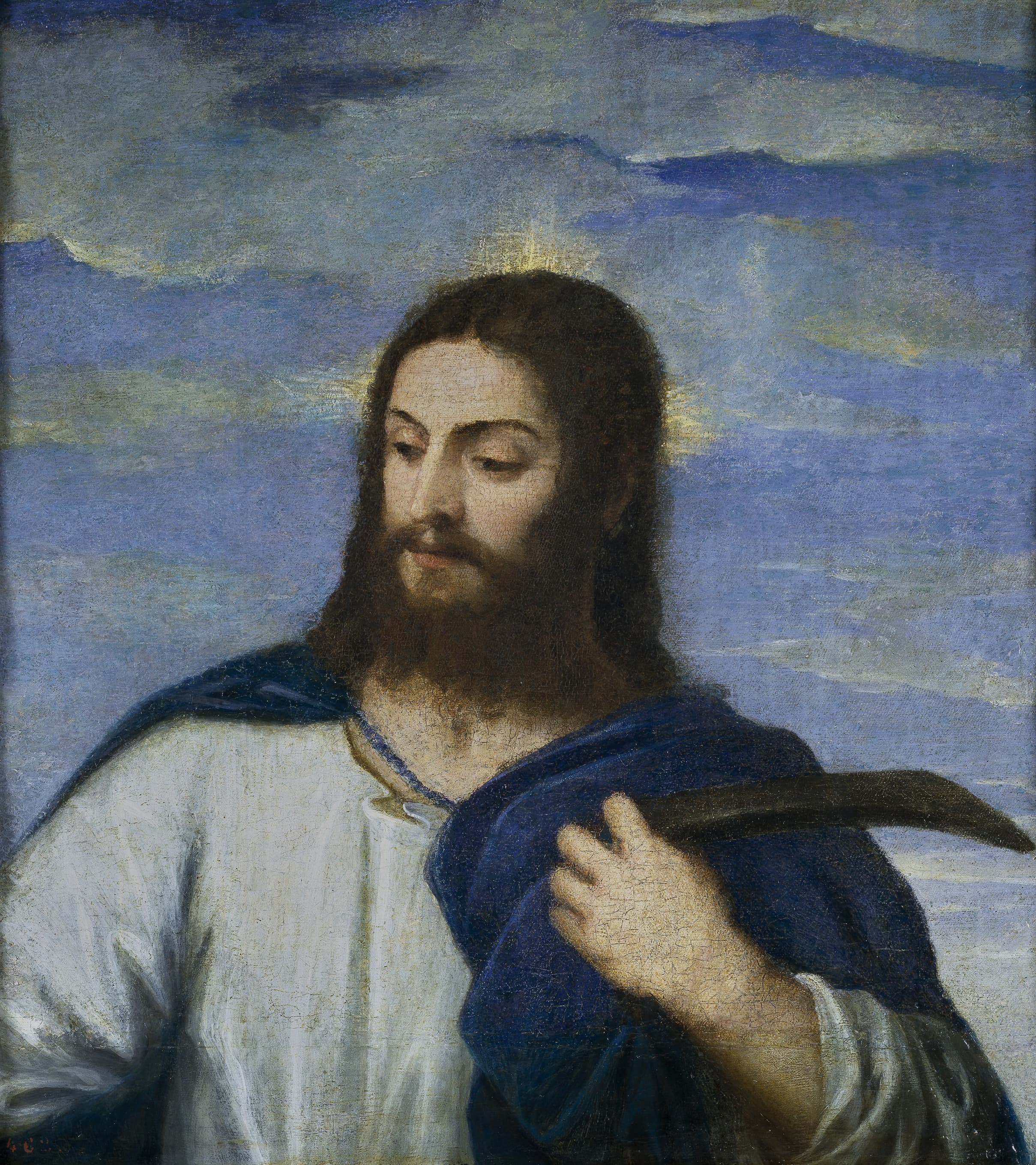 《救世主基督》（Salvator Mundi）｜提香 Titian｜约1530