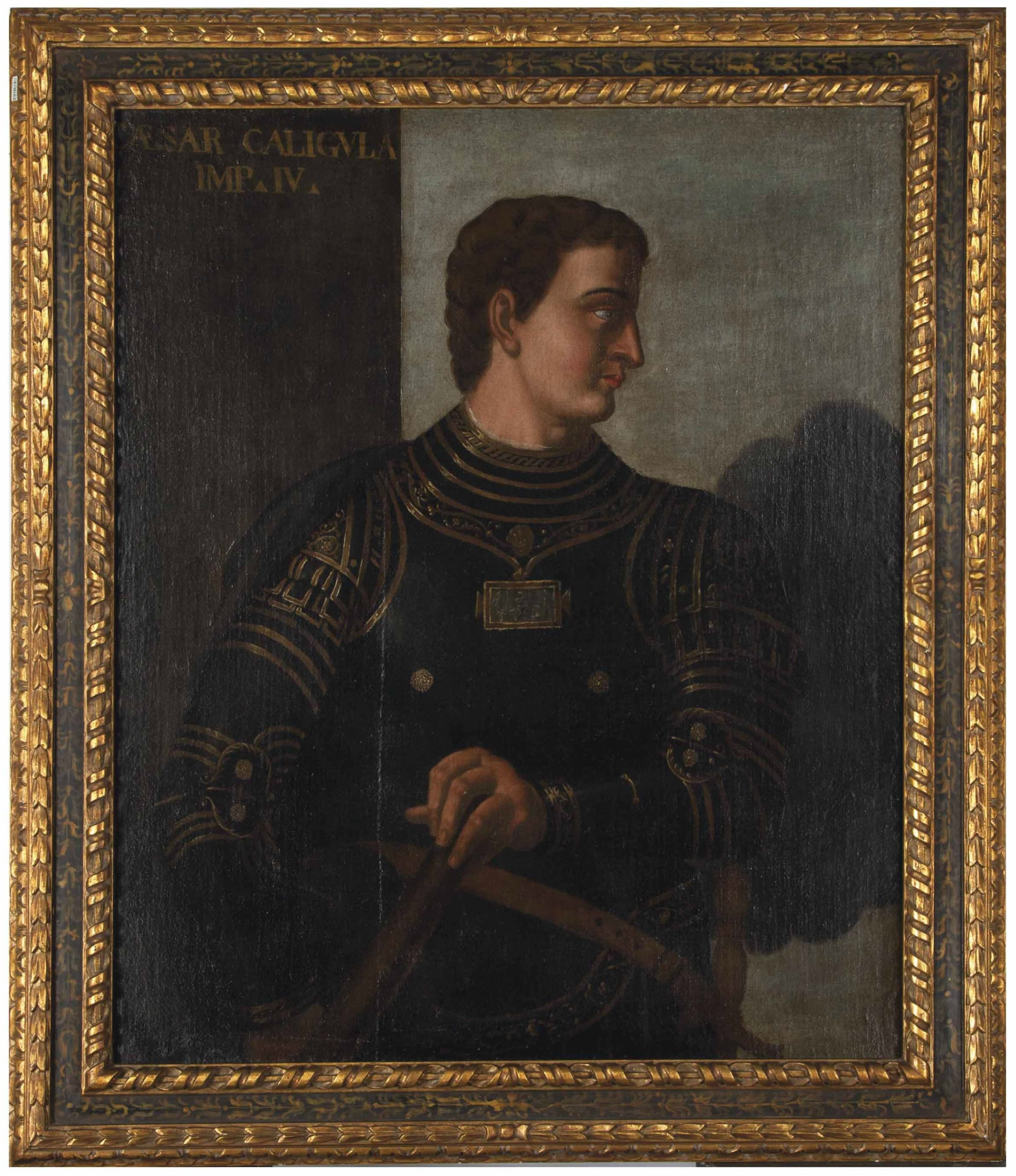 《身着铠甲的男子肖像》（Portrait of a Man in Armour）｜提香 Titian｜不明
