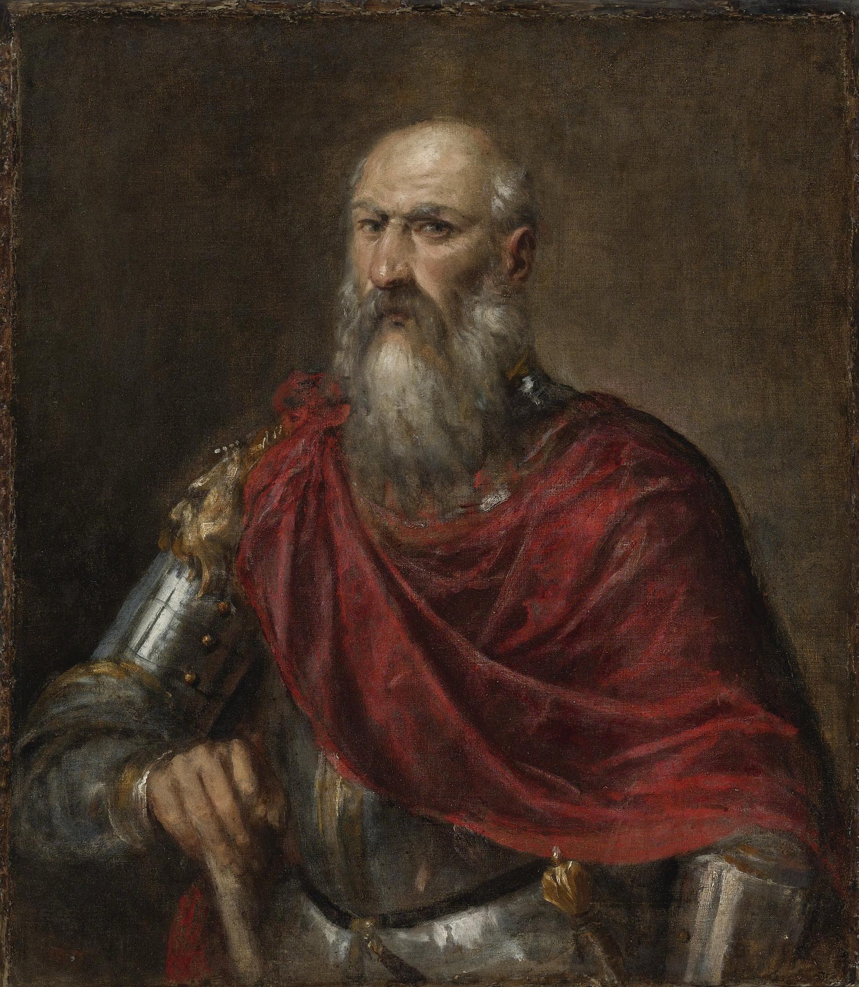 《彼得罗·阿雷蒂诺肖像》（Portrait of Pietro Aretino）｜提香 Titian｜约1545